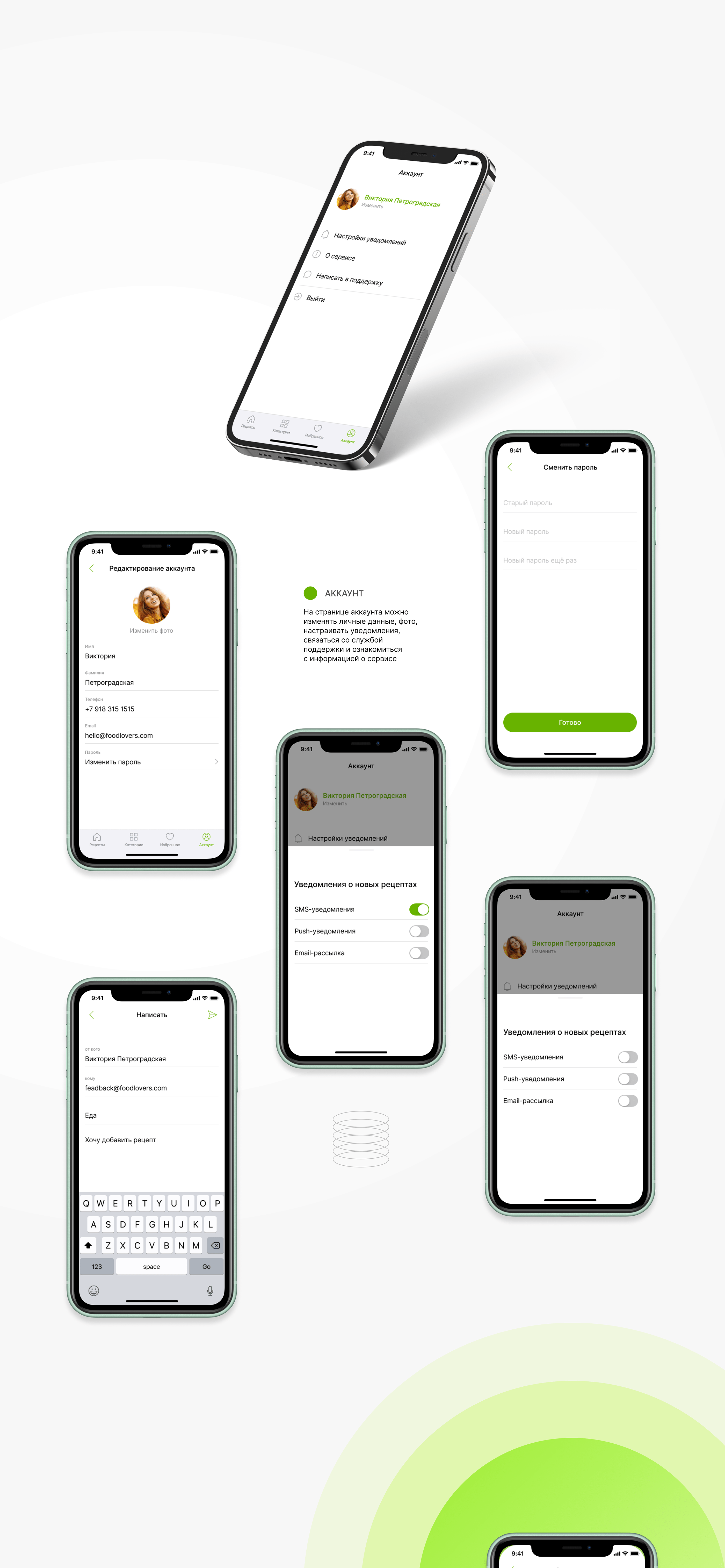 Food Lovers iOS Mobile App — Изображение №8 — Интерфейсы на Dprofile