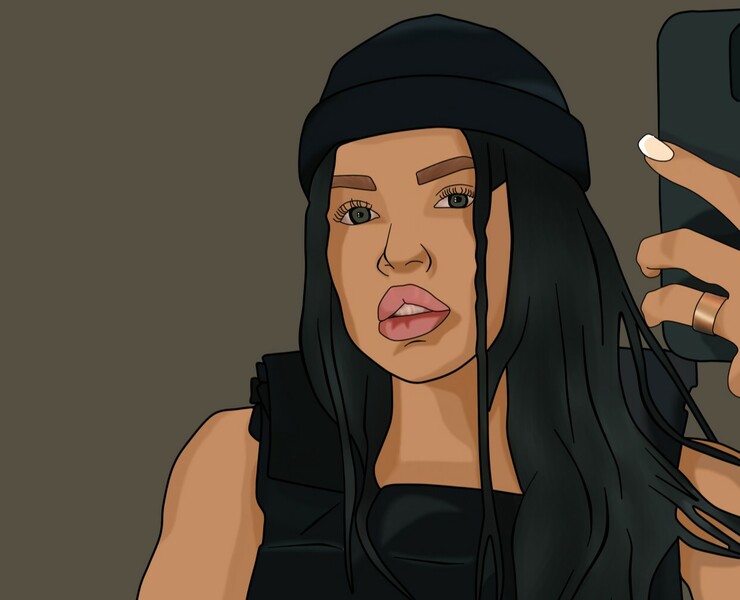 Портрет — Иллюстрация, Графика на Dprofile