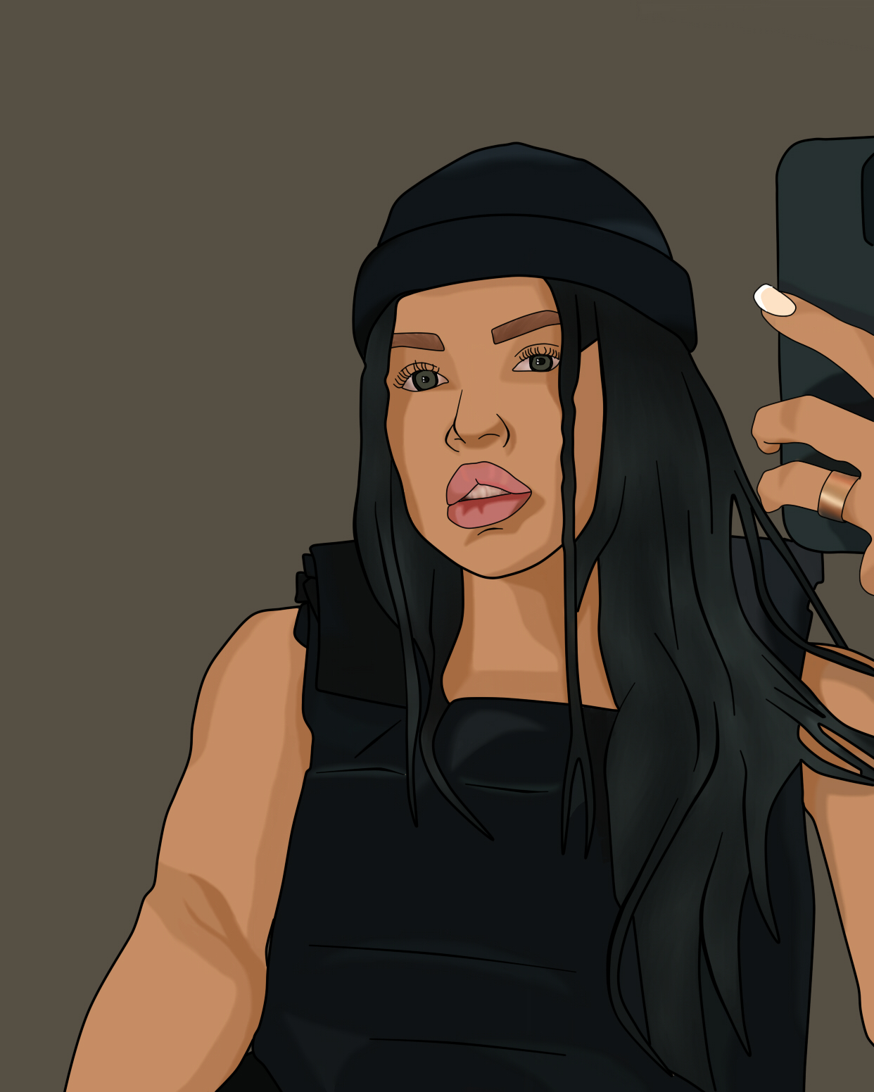 Портрет — Изображение №1 — Иллюстрация, Графика на Dprofile