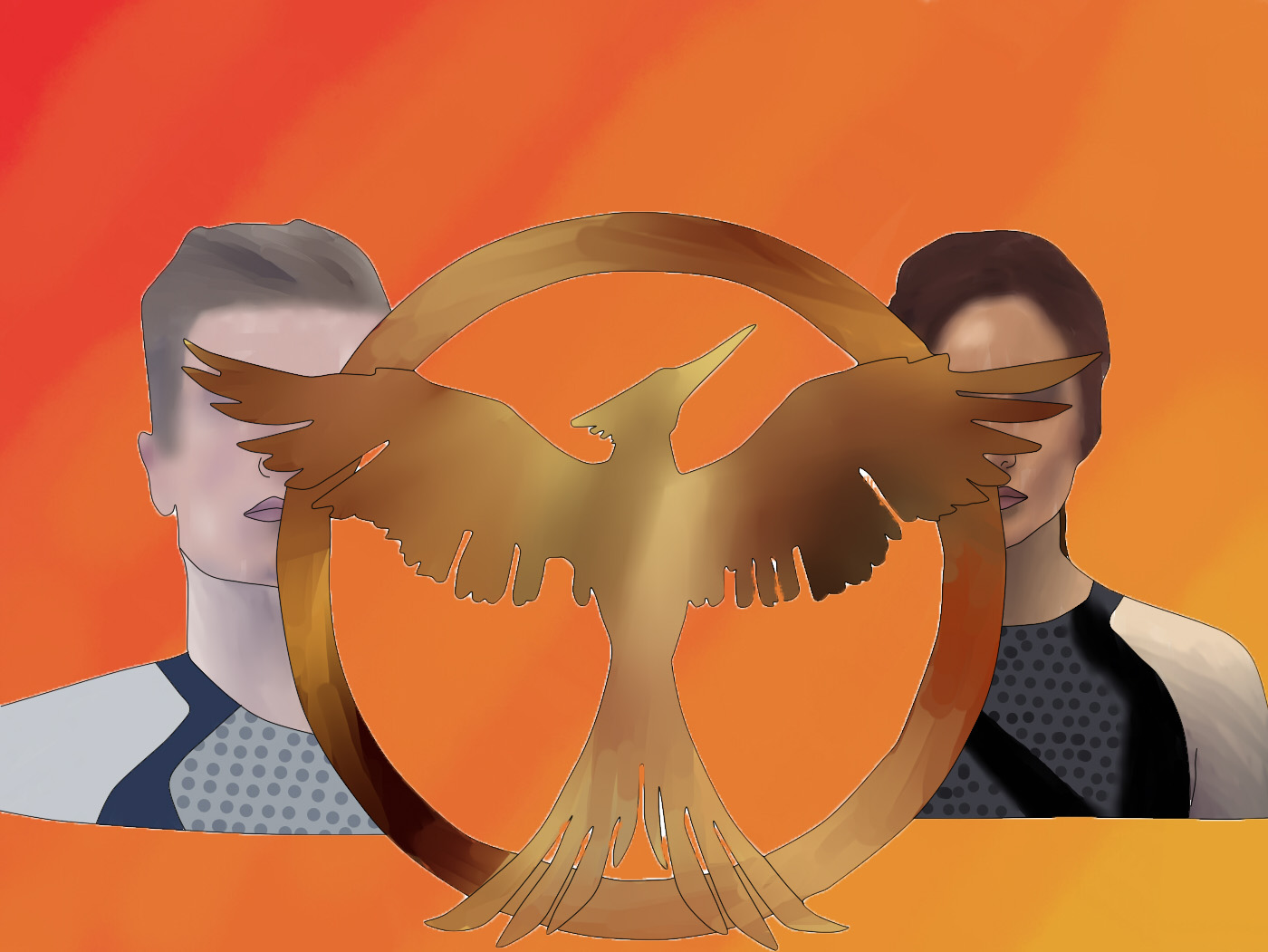 Иллюстрация к фильму "Голодные игры" — Изображение №1 — Иллюстрация, Графика на Dprofile