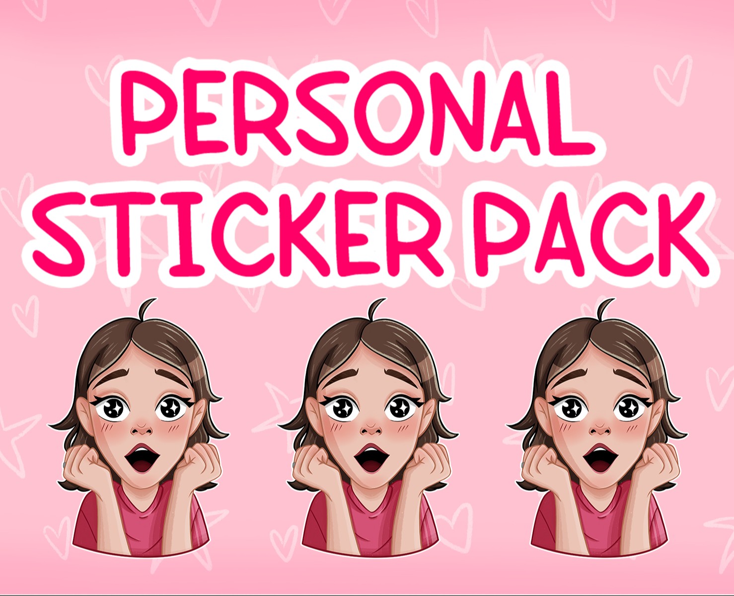 Персональный стикерпак/ Stickerpack — Иллюстрация на Dprofile