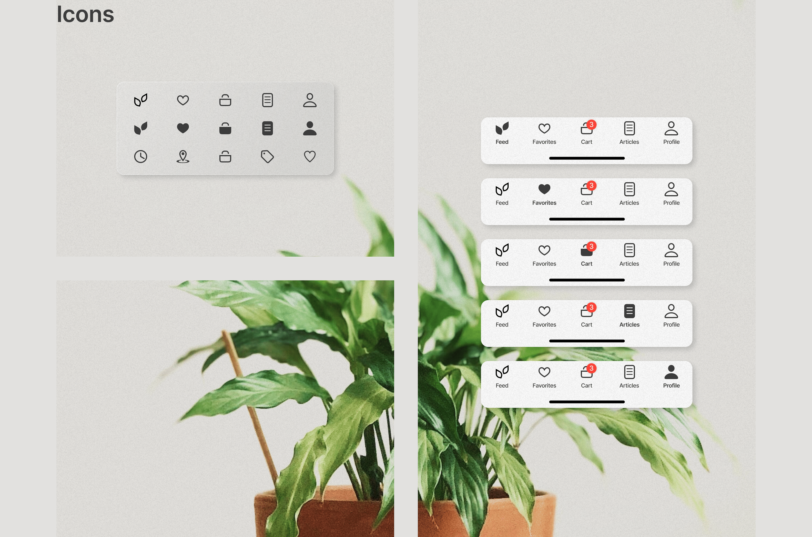 Plants app design concept — Изображение №7 — Интерфейсы на Dprofile