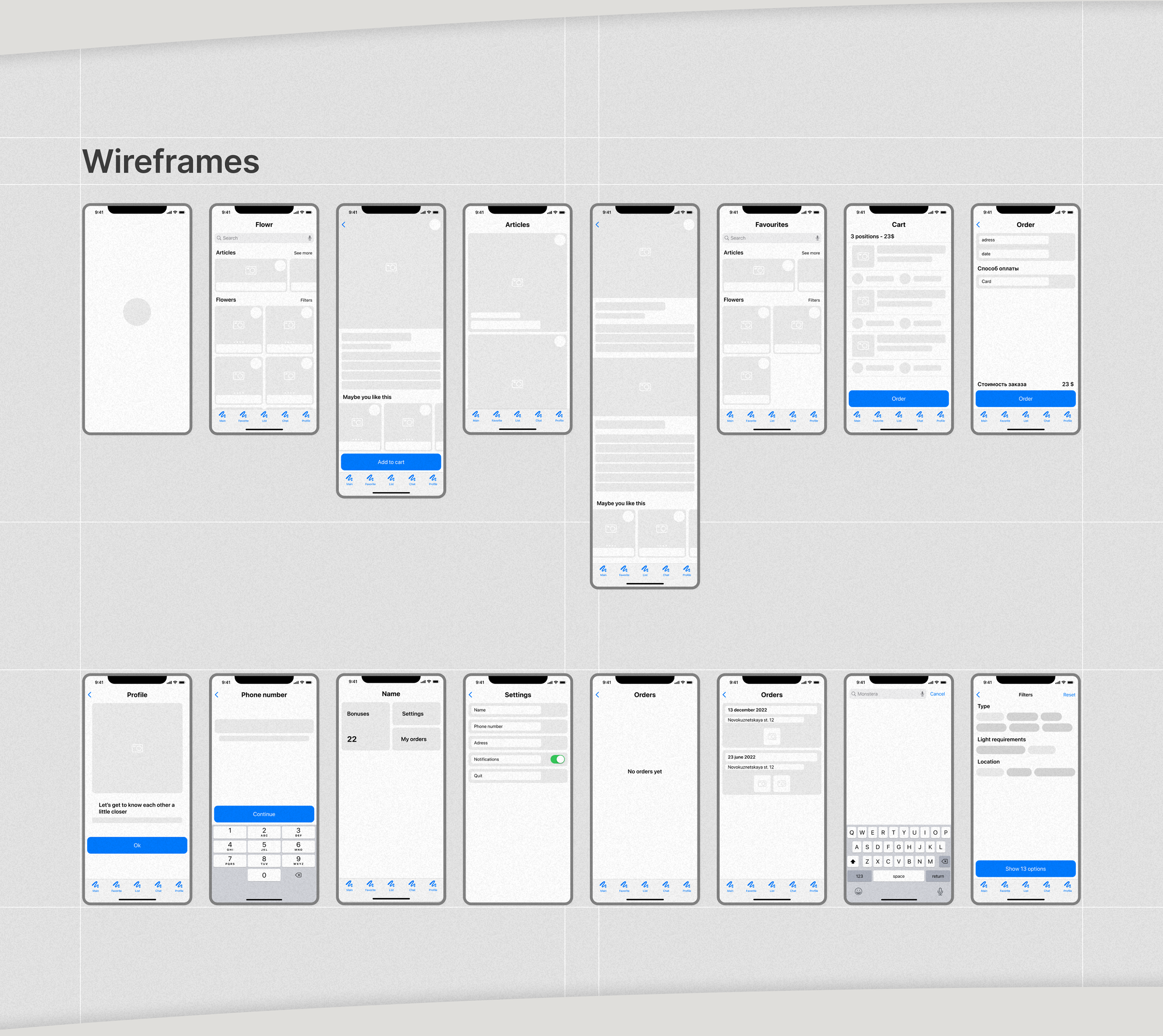 Plants app design concept — Изображение №5 — Интерфейсы на Dprofile