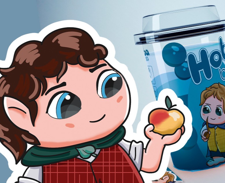 Стаканчик Bubble Tea. Дизайн упаковки, иллюстрация — Брендинг, Иллюстрация на Dprofile