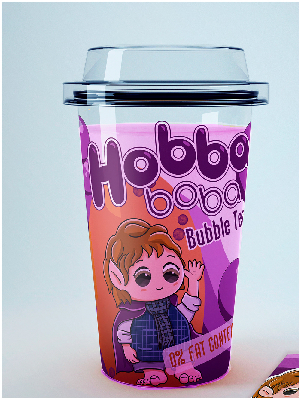 Стаканчик Bubble Tea. Дизайн упаковки, иллюстрация — Изображение №6 — Брендинг, Иллюстрация на Dprofile