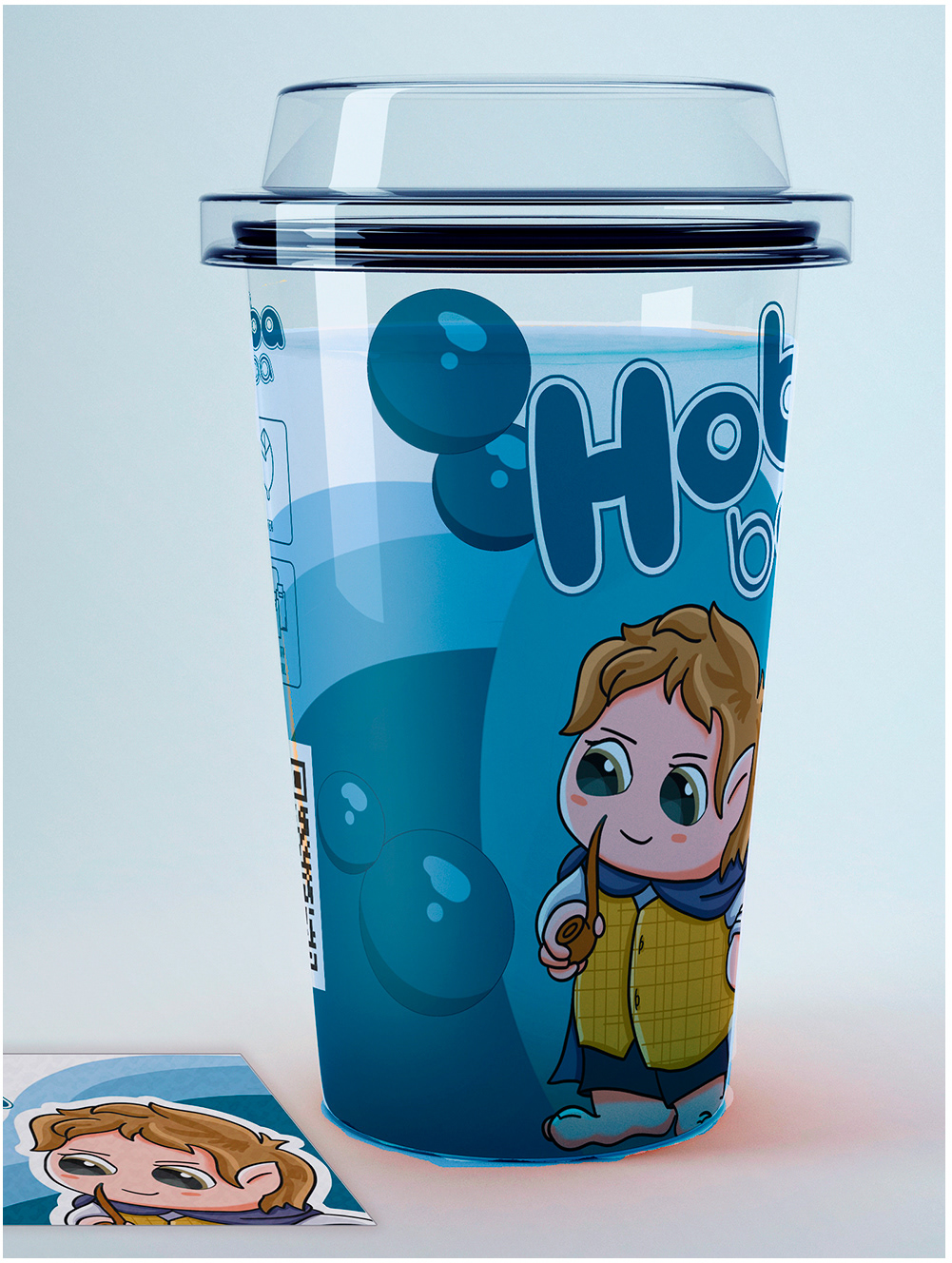 Стаканчик Bubble Tea. Дизайн упаковки, иллюстрация — Изображение №12 — Брендинг, Иллюстрация на Dprofile