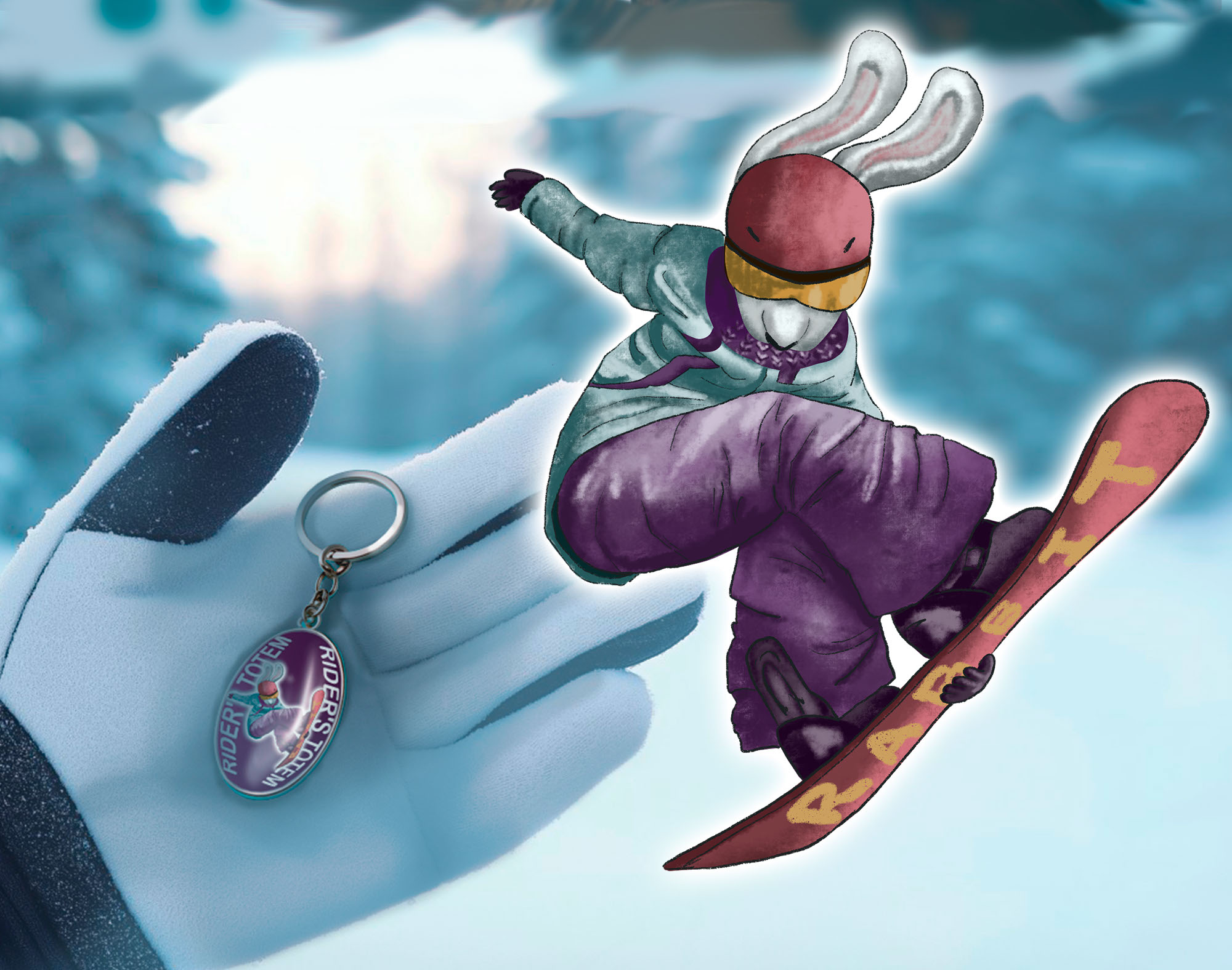 Иллюстрации и дизайн упаковки спортивного снаряжения SNOWHOP — Изображение №6 — Брендинг, Иллюстрация на Dprofile