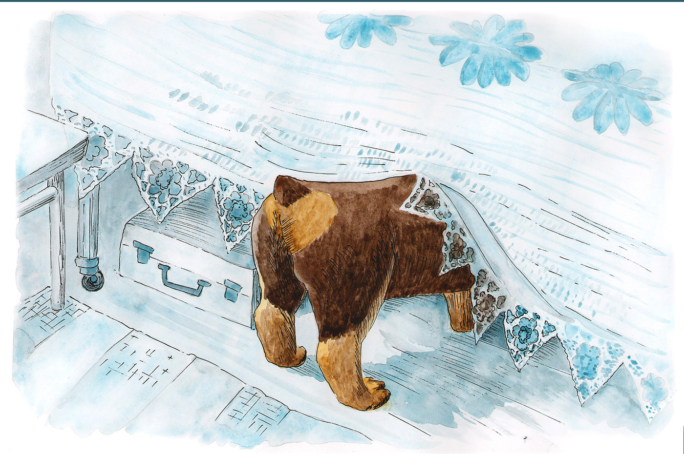 Акварельные иллюстрации для детской книги "Кто сказал мяу" — Изображение №4 — Иллюстрация на Dprofile