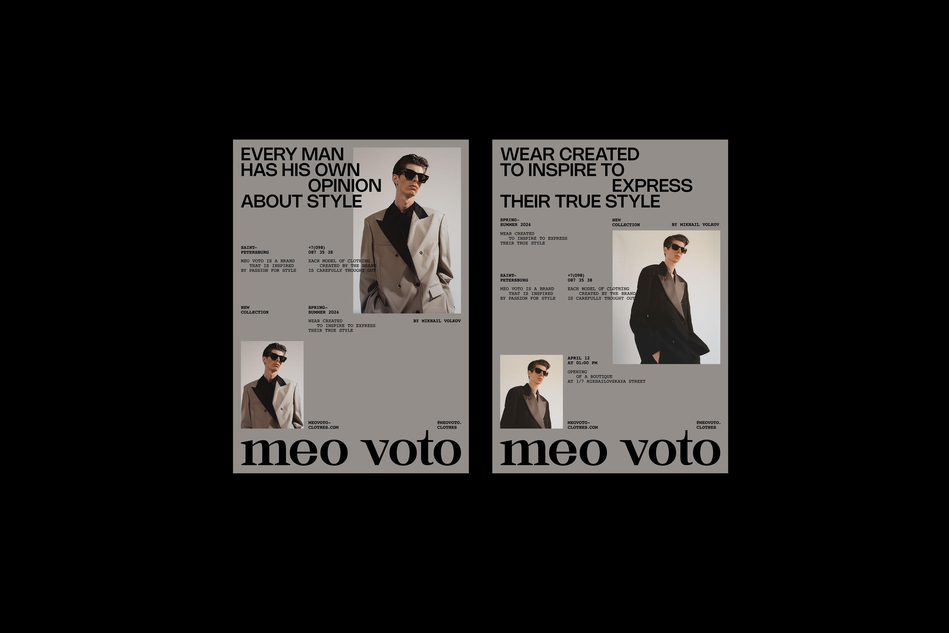 MEO VOTO | МУЖСКАЯ ОДЕЖДА — Изображение №10 — Брендинг на Dprofile