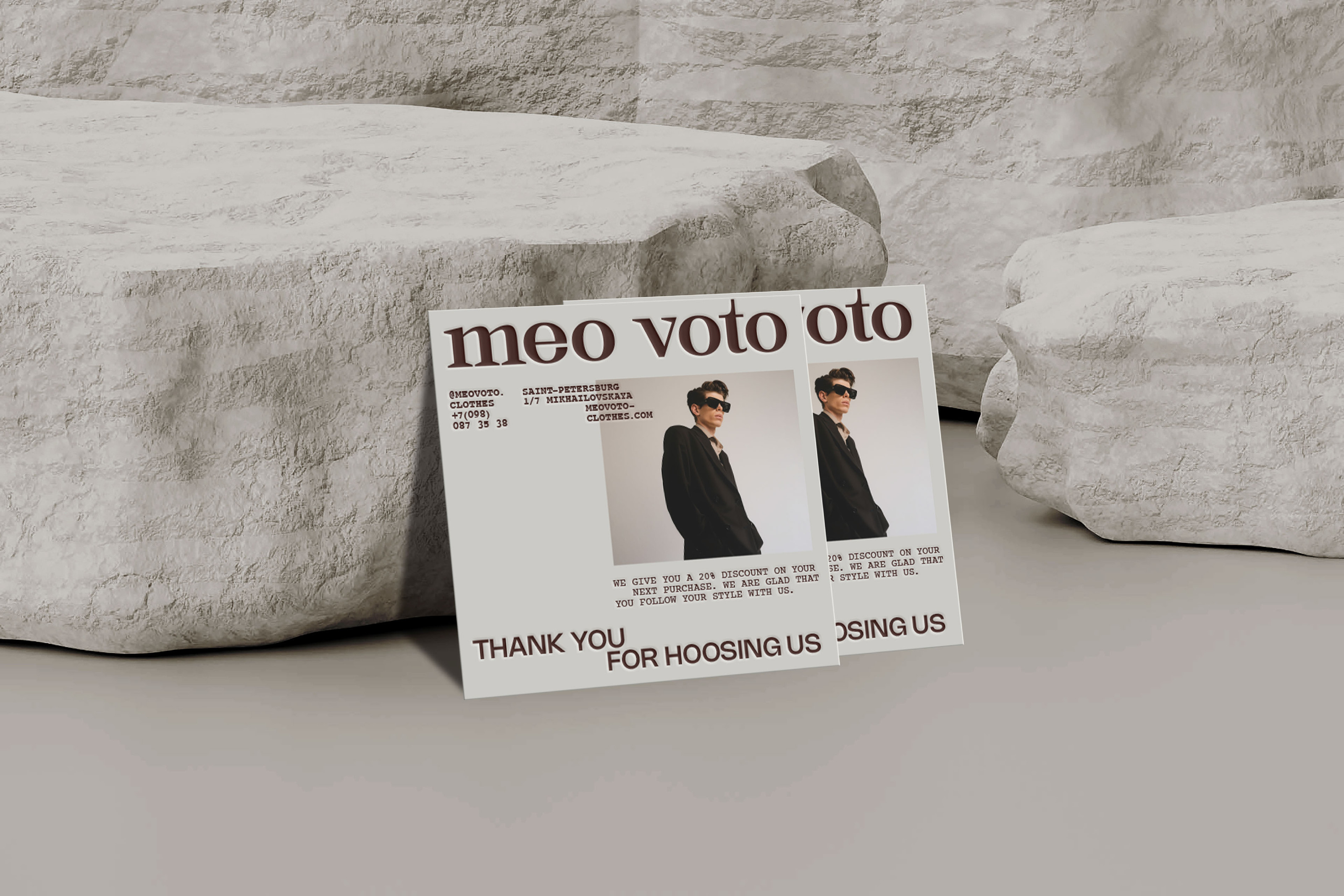 MEO VOTO | МУЖСКАЯ ОДЕЖДА — Изображение №4 — Брендинг на Dprofile