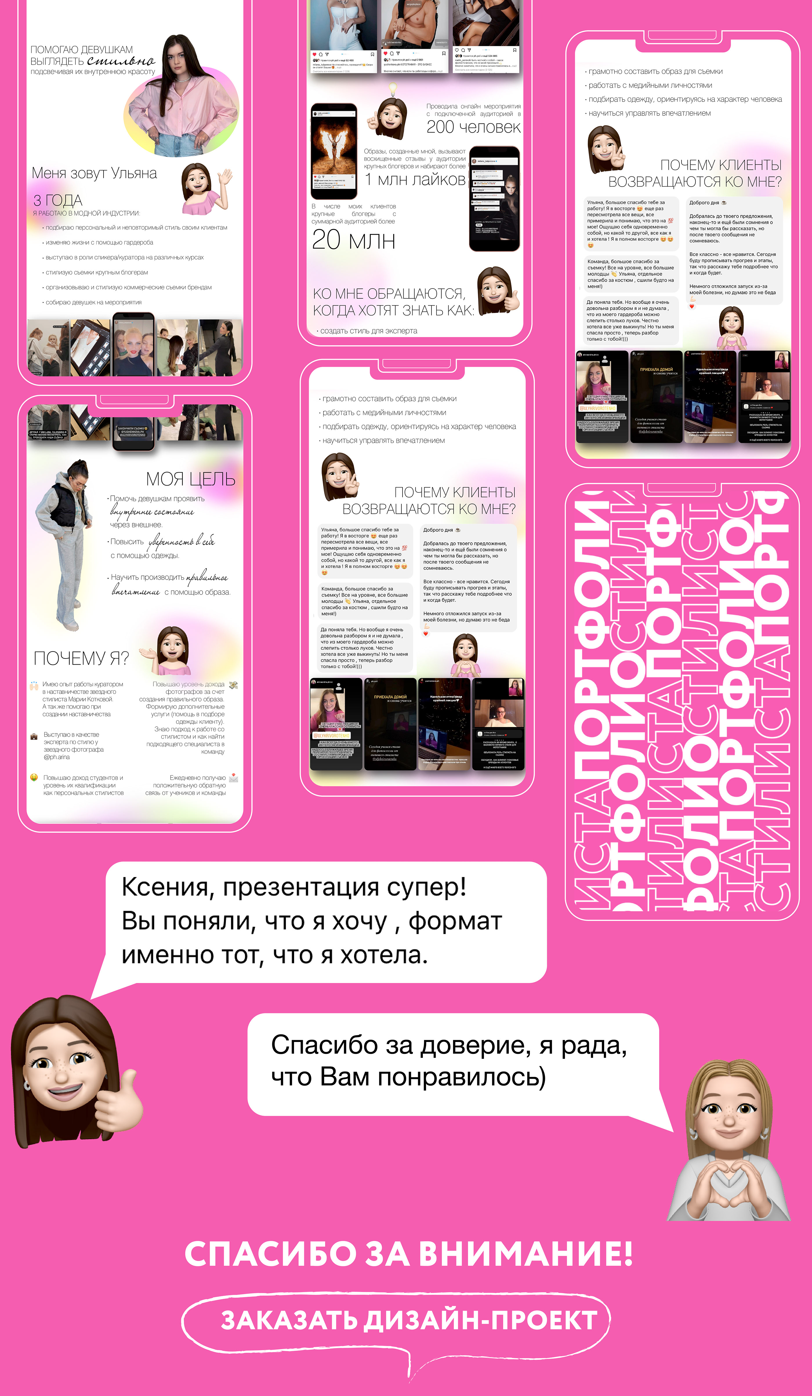 Портфолио стилиста — Изображение №3 — Графика, Маркетинг на Dprofile