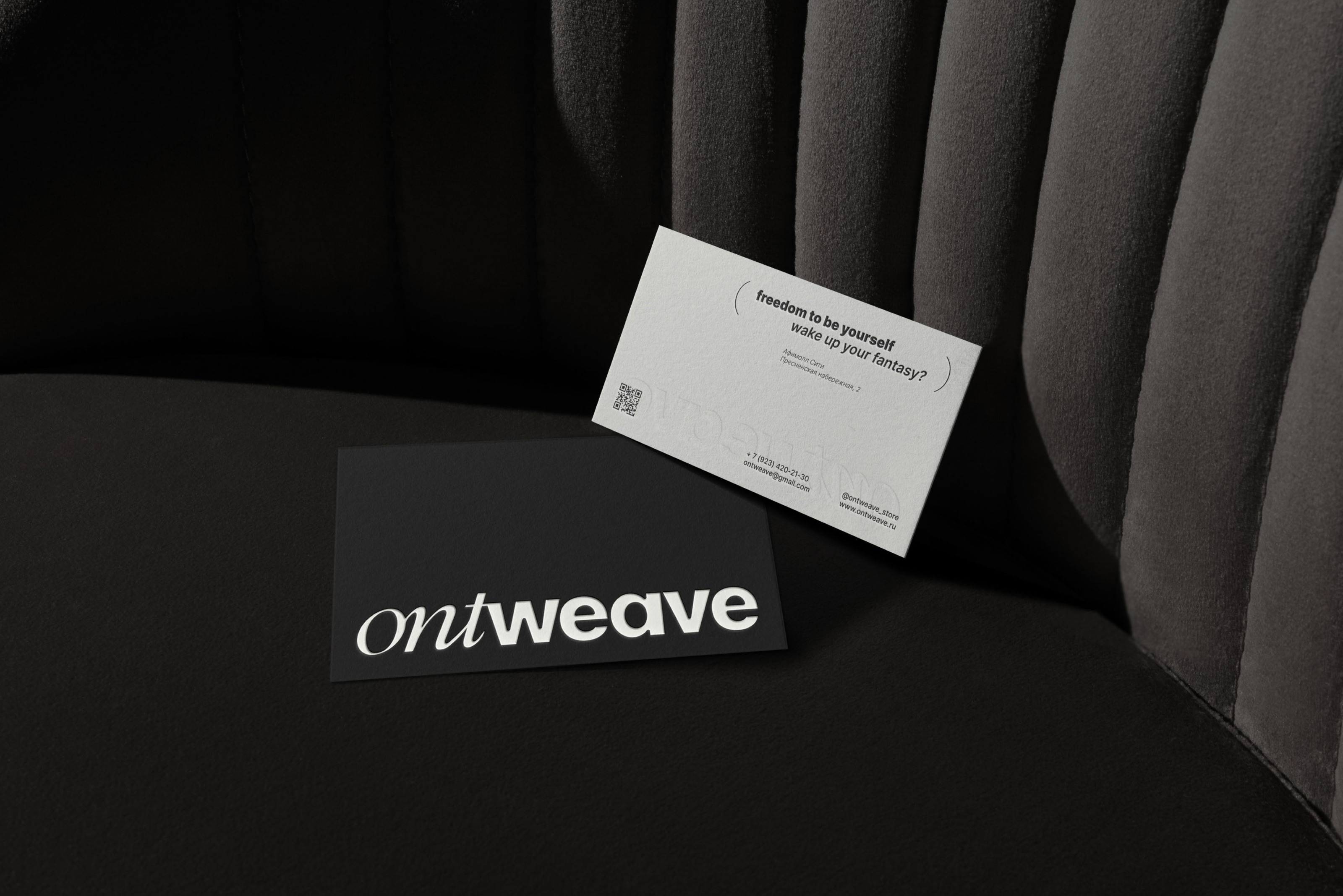 ONTWEAVE brand identity — Изображение №4 — Брендинг, Графика на Dprofile