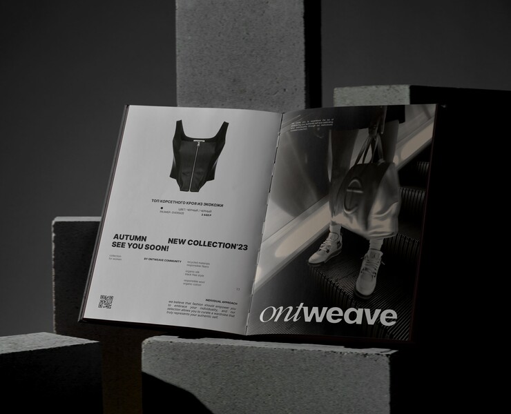 ONTWEAVE brand identity — Брендинг, Графика на Dprofile