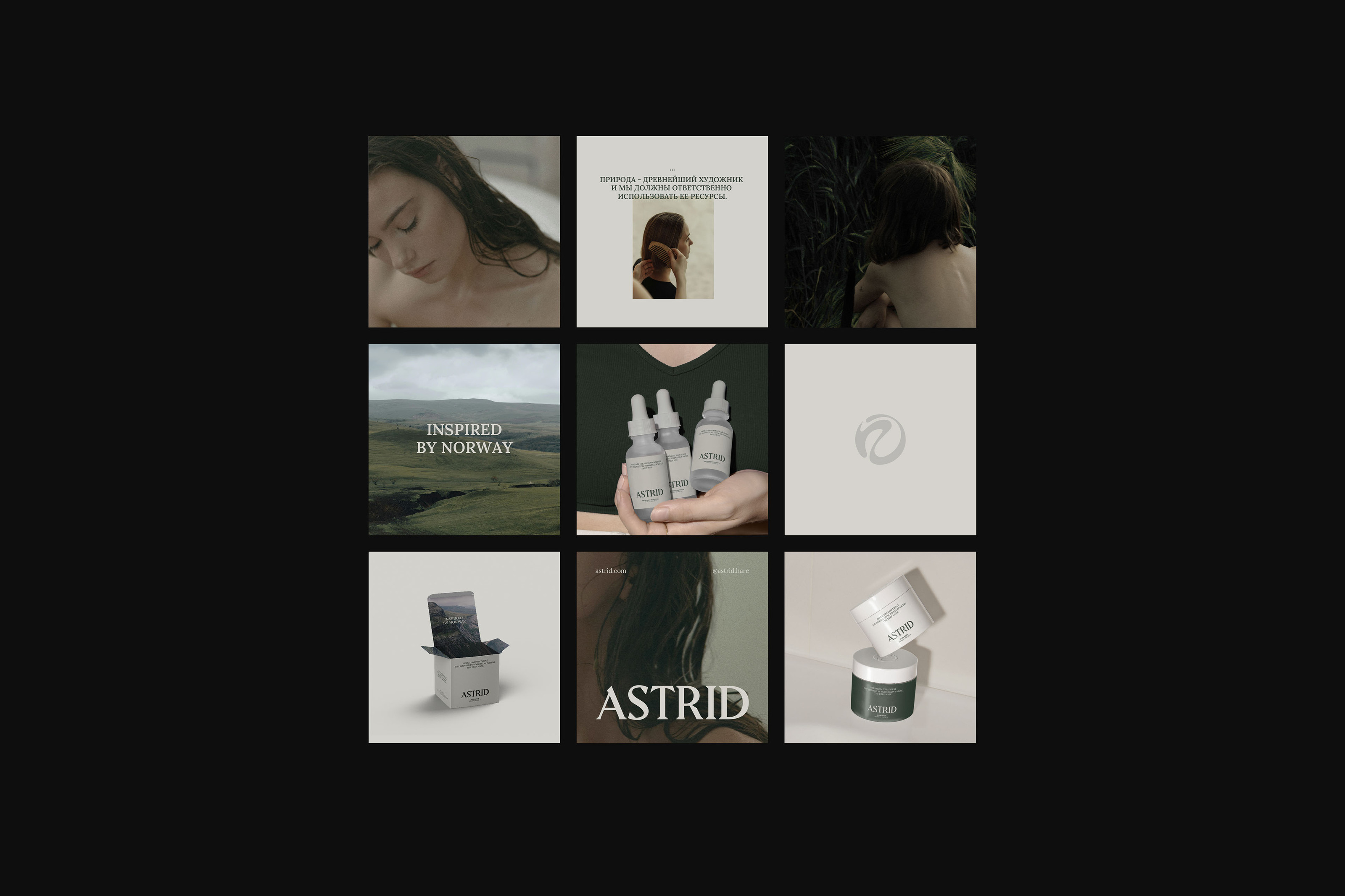ASTRID HAIR COSMETIC / visual identity — Изображение №14 — Брендинг на Dprofile