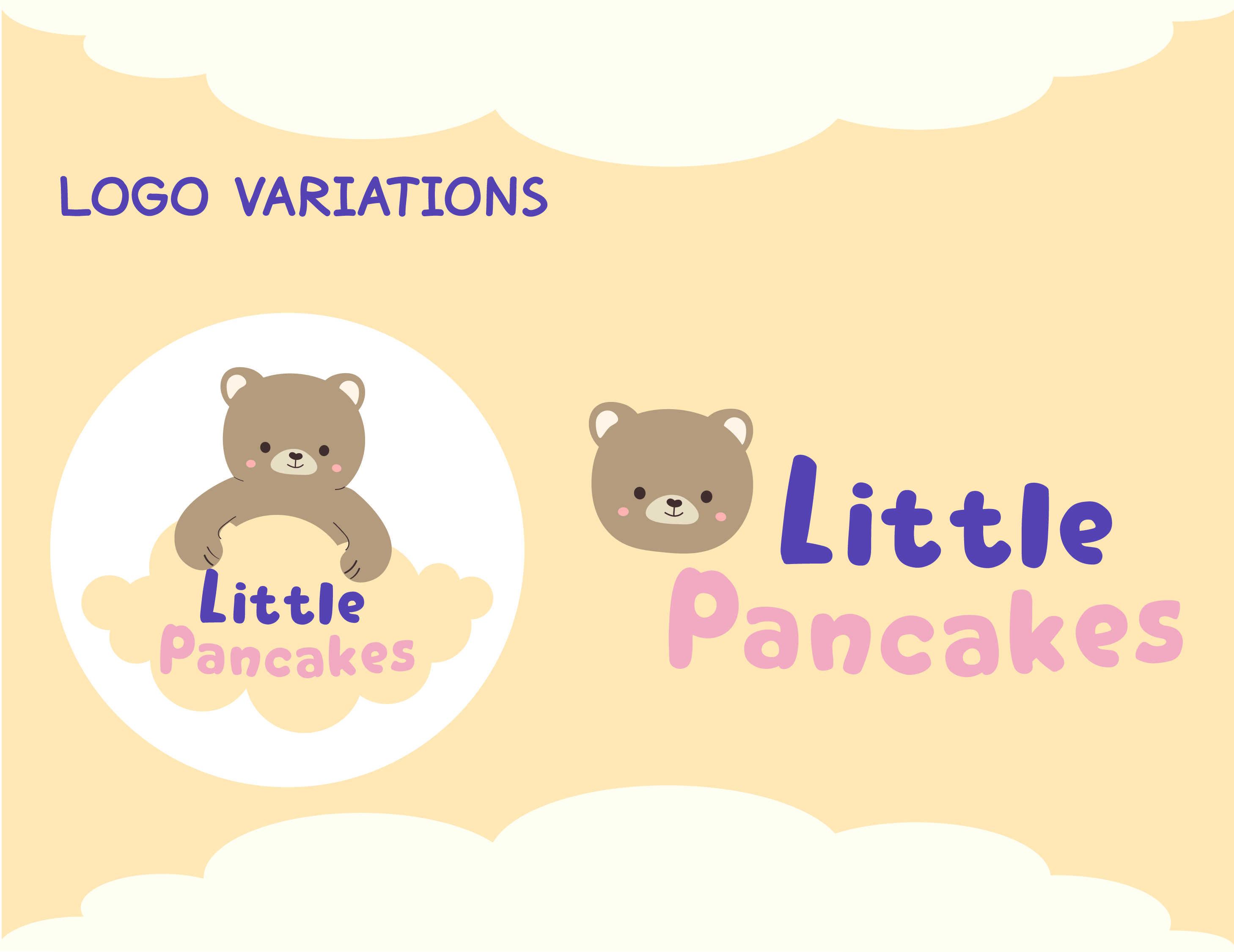 Фирменный стиль Litte Pancakes — Изображение №6 — Брендинг, Графика на Dprofile