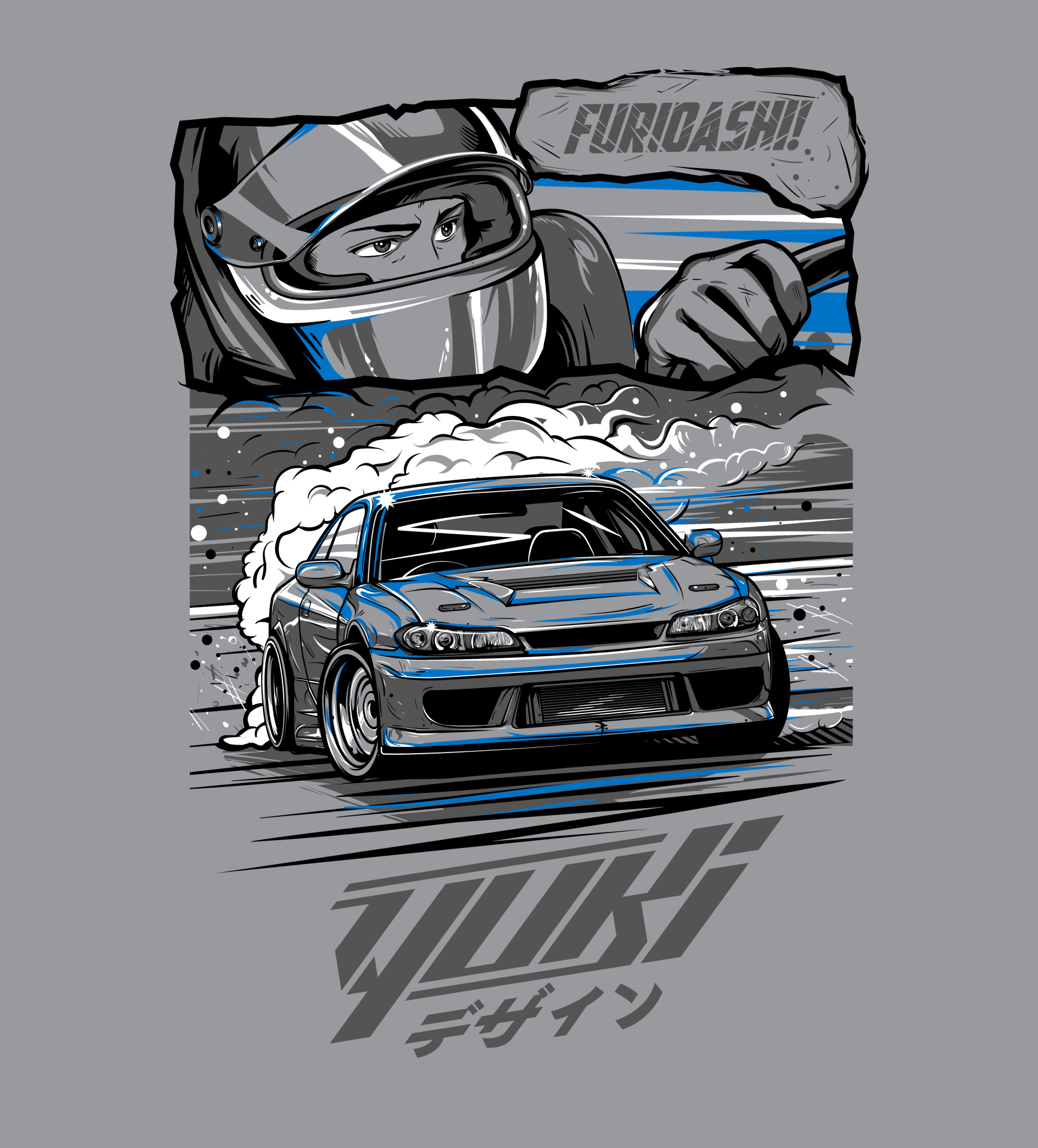 Yuki — айдентика / мерч / иллюстрации — Изображение №7 — Иллюстрация на Dprofile