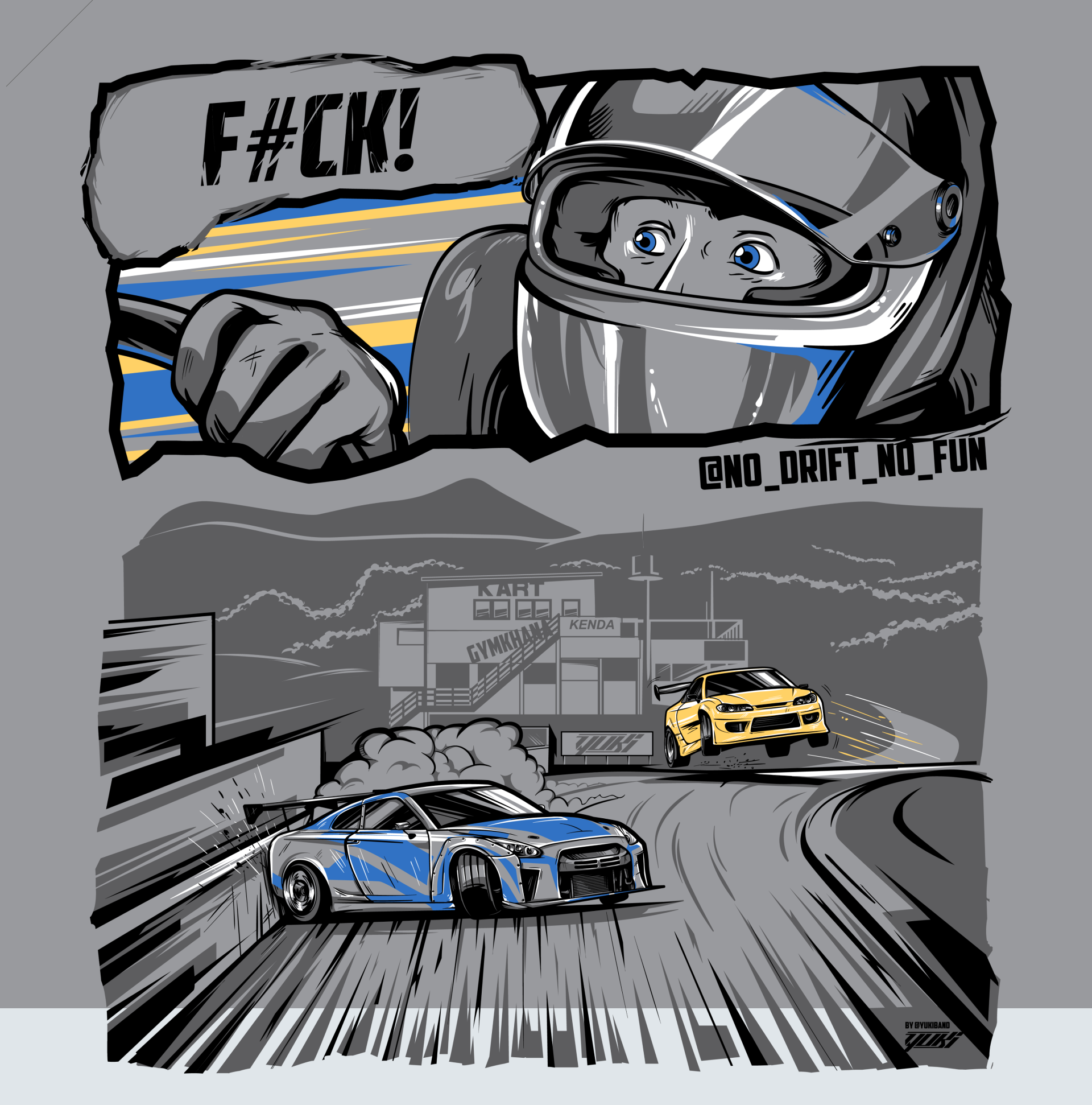 Yuki — айдентика / мерч / иллюстрации — Изображение №5 — Иллюстрация на Dprofile