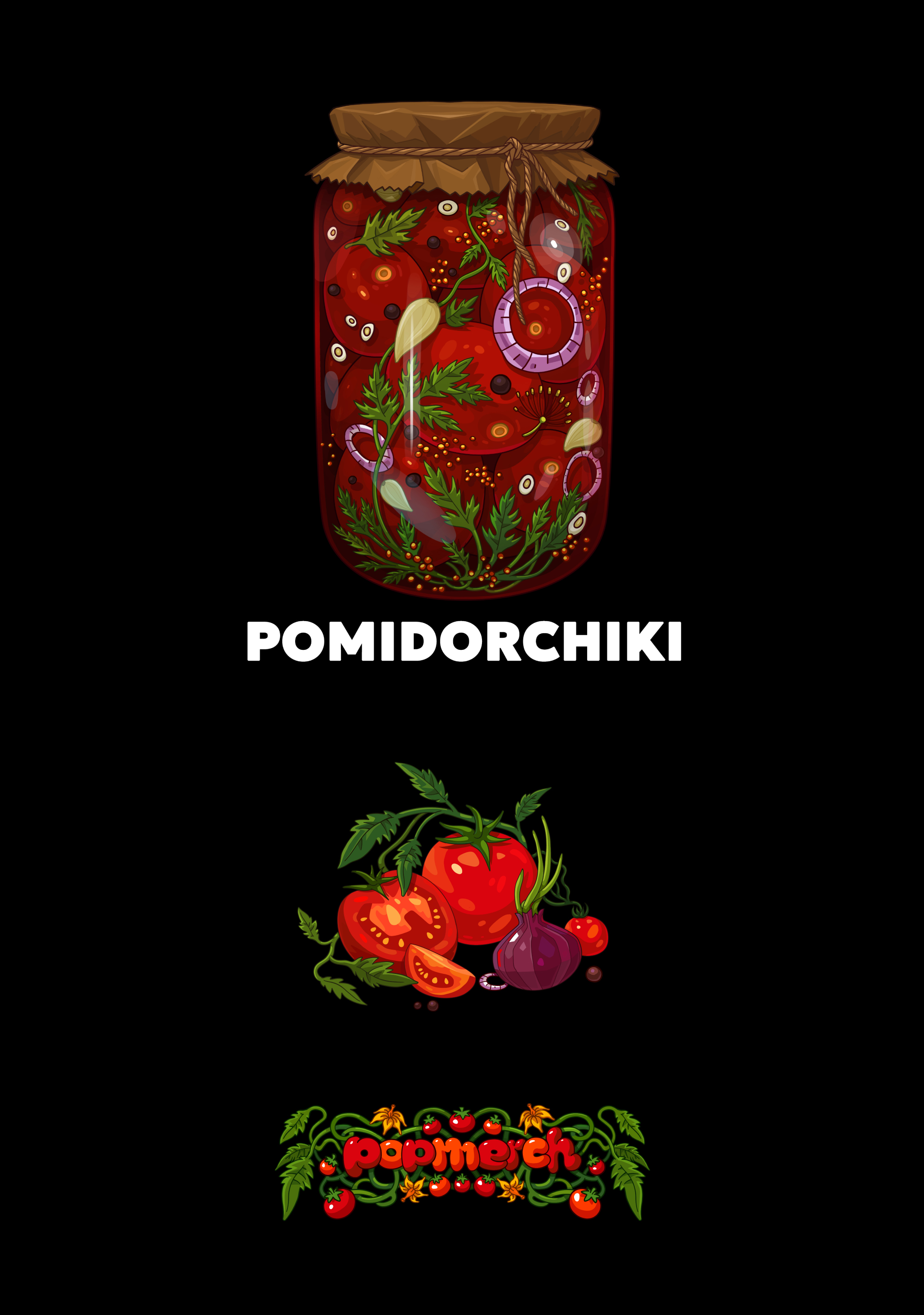 Бренд одежды Popmerch, Часть 2 — Изображение №3 — Брендинг, Иллюстрация на Dprofile