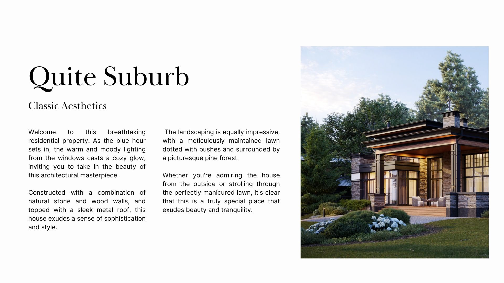 Quiet Suburb — Изображение №1 — 3D на Dprofile