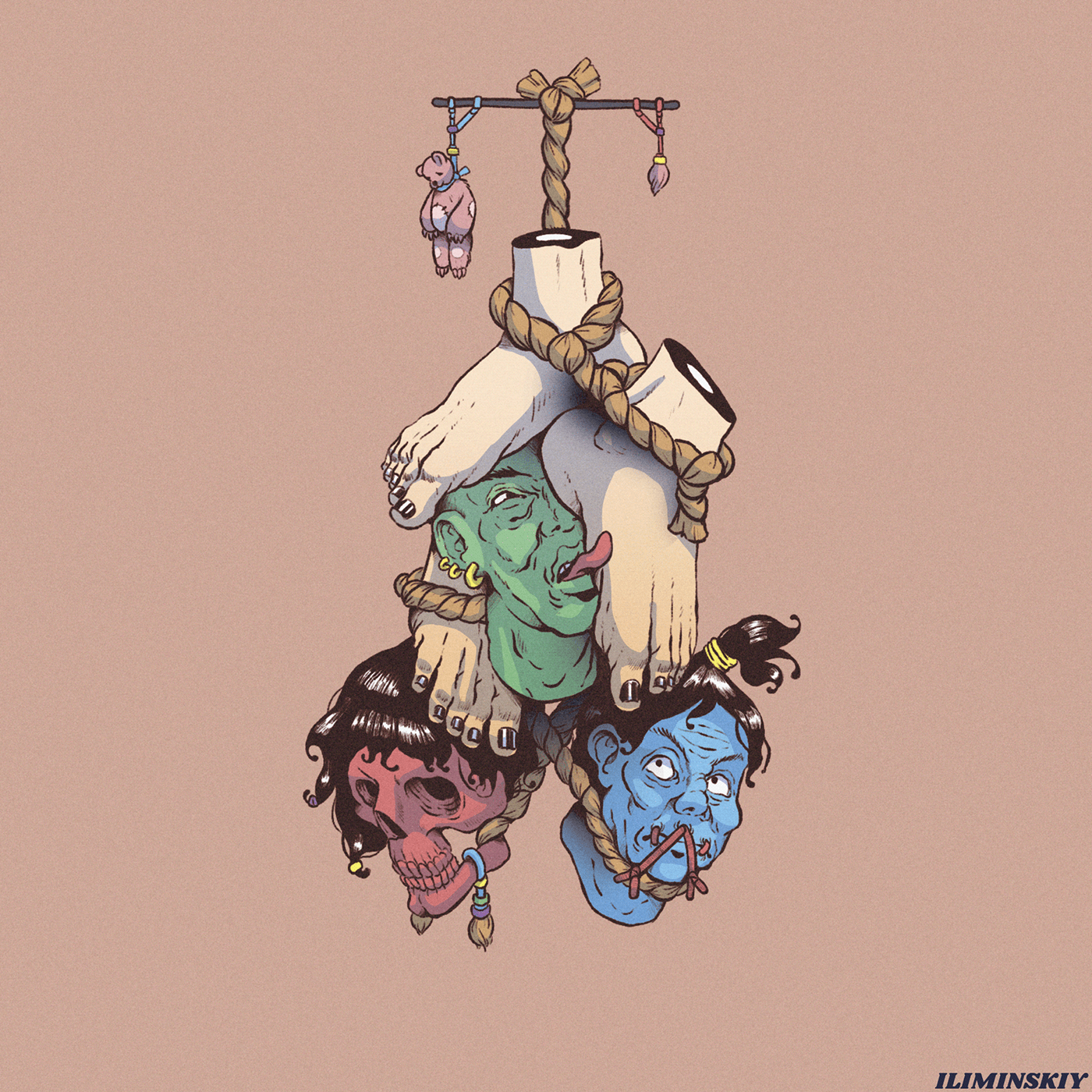 Foot Fetish — Изображение №1 — Иллюстрация на Dprofile