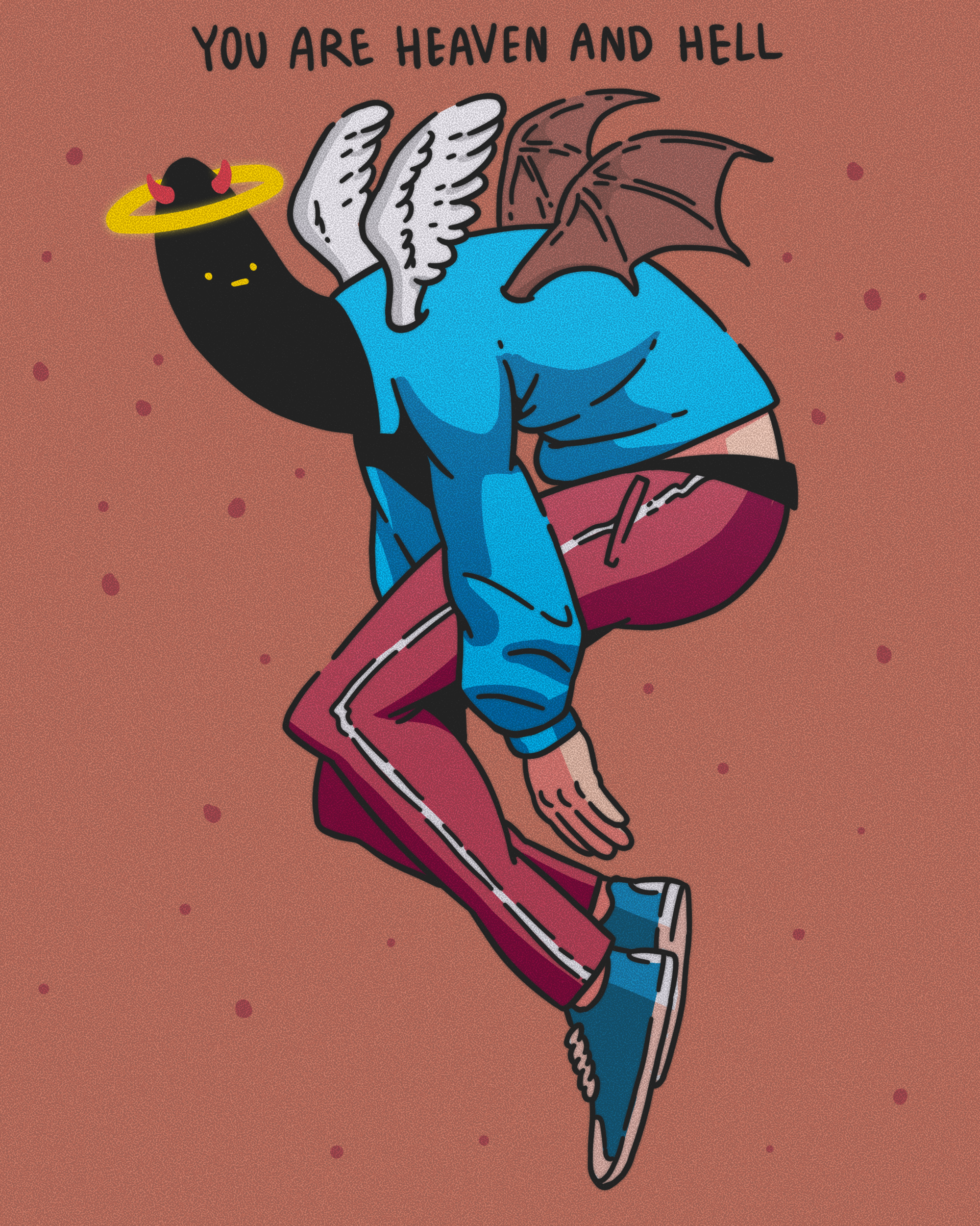 You are Heaven and Hell — Изображение №5 — Иллюстрация на Dprofile