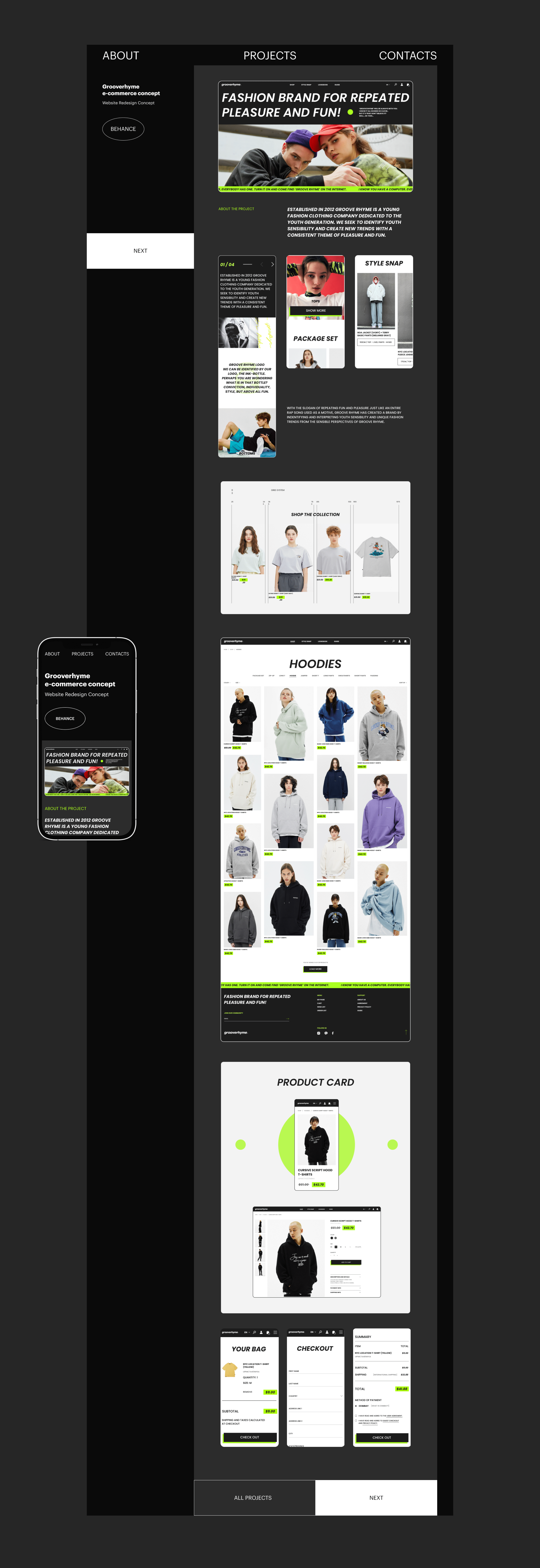 Portfolio Website — Изображение №4 — Интерфейсы на Dprofile