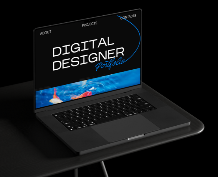 Portfolio Website на Dprofile