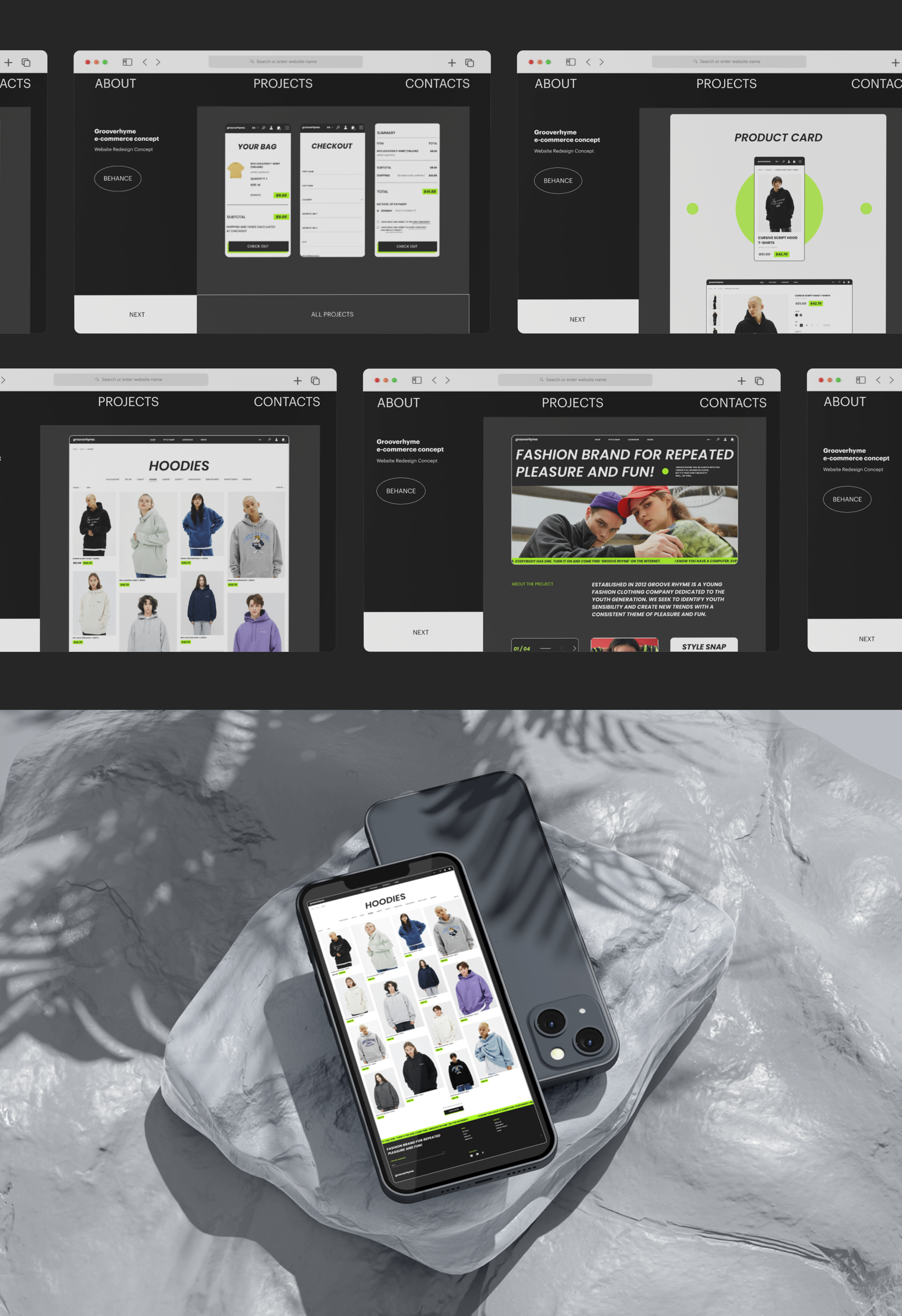 Portfolio Website — Изображение №3 — Интерфейсы на Dprofile
