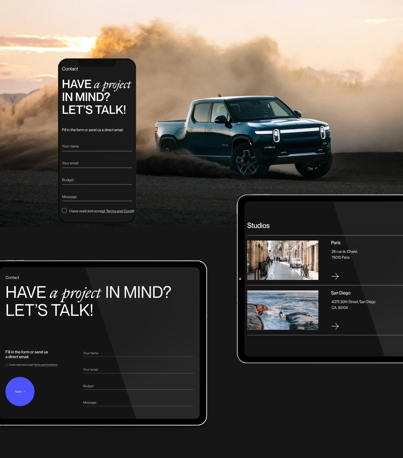 Ouwill | Digital Agency Website Concept — Изображение №7 — Интерфейсы на Dprofile