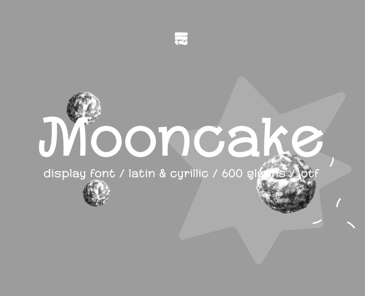 Шрифт "Лунная булочка" на Dprofile