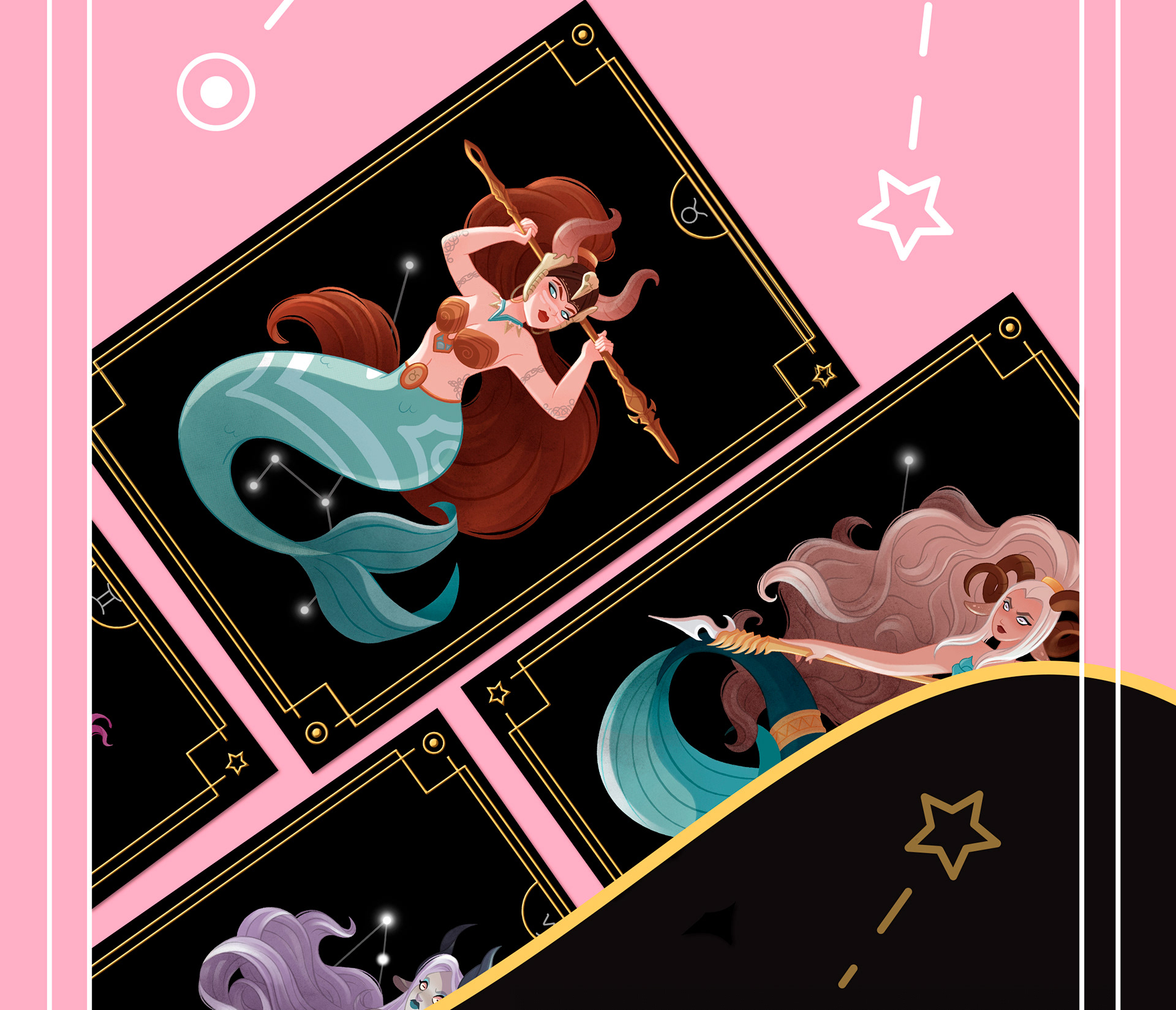 MERMAY 2020 | Series of illustrations — Изображение №3 — Иллюстрация, Графика на Dprofile