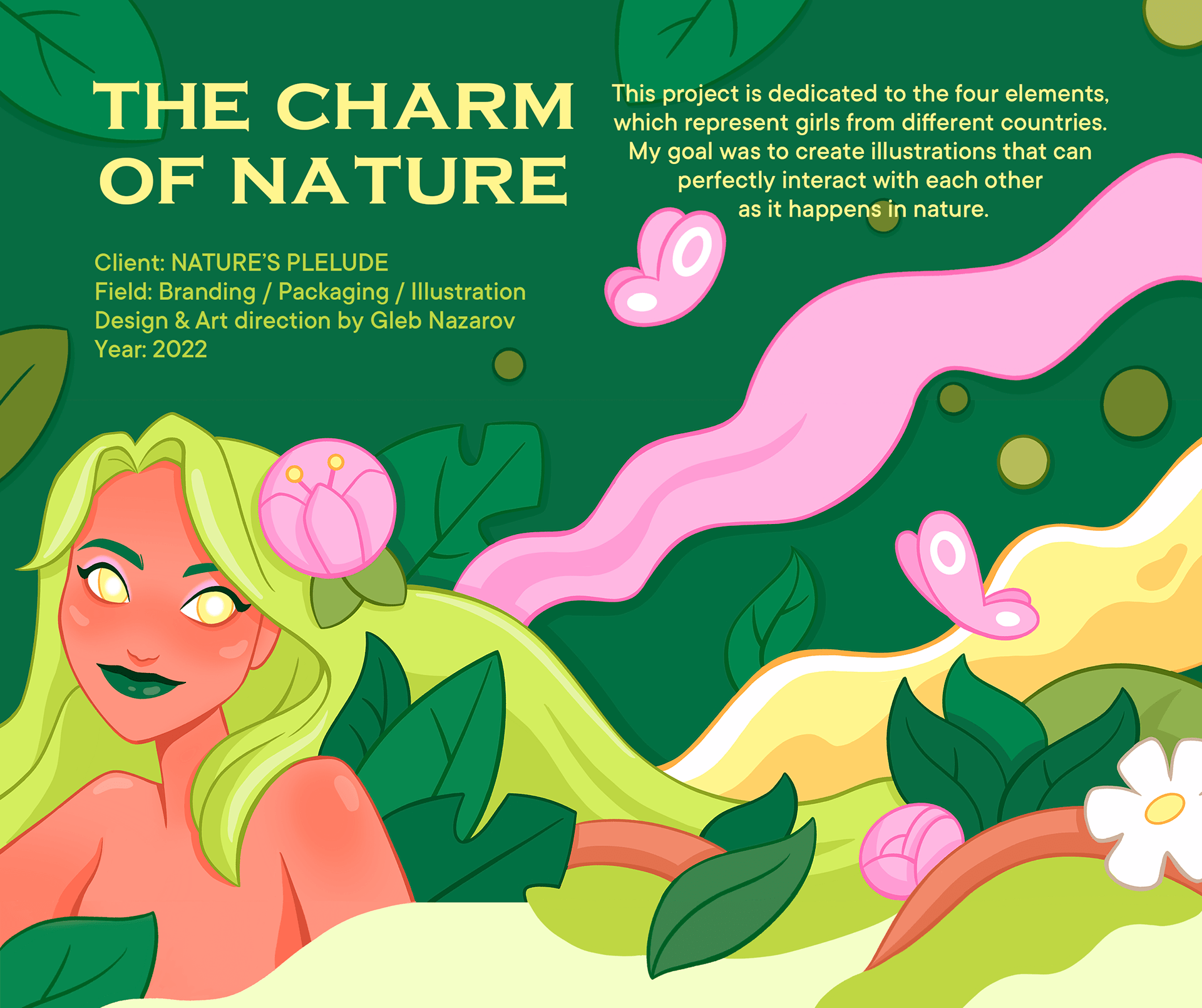 NATURE'S PRELUDE - Candle Packaging — Изображение №1 — Брендинг, Графика на Dprofile