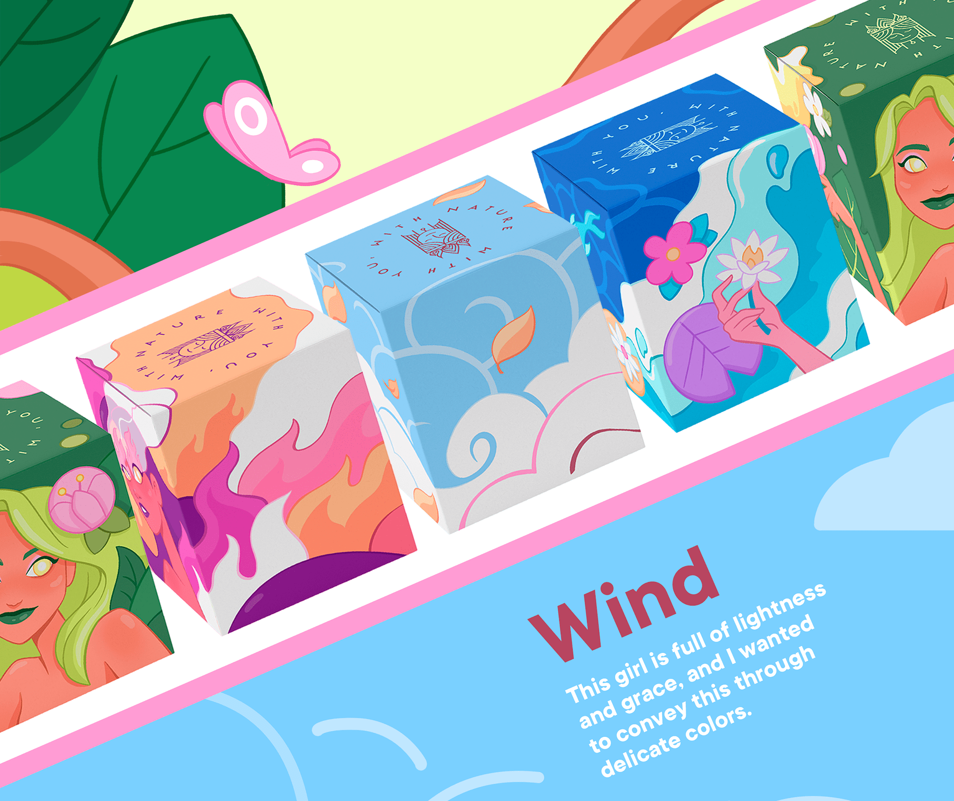 NATURE'S PRELUDE - Candle Packaging — Изображение №3 — Брендинг, Графика на Dprofile