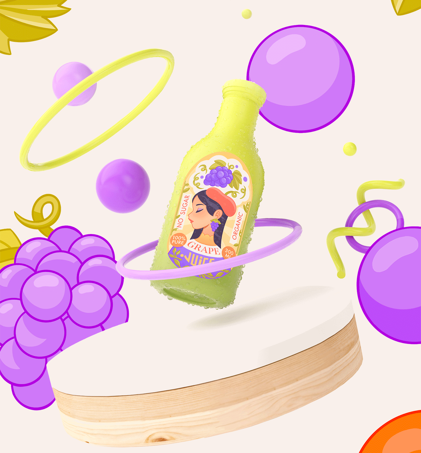 JUST JUICE | Branding & Packaging Design — Изображение №3 — Иллюстрация, Графика на Dprofile