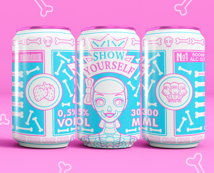 InCyder X-Rey - CIDER LABEL | Packaging — Брендинг, Графика на Dprofile
