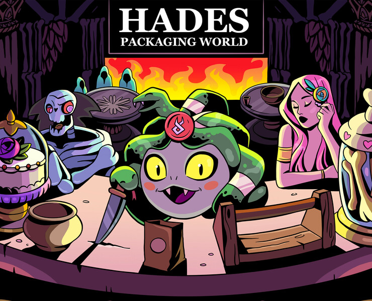 HADES Game Art— Branding & Packaging на Dprofile