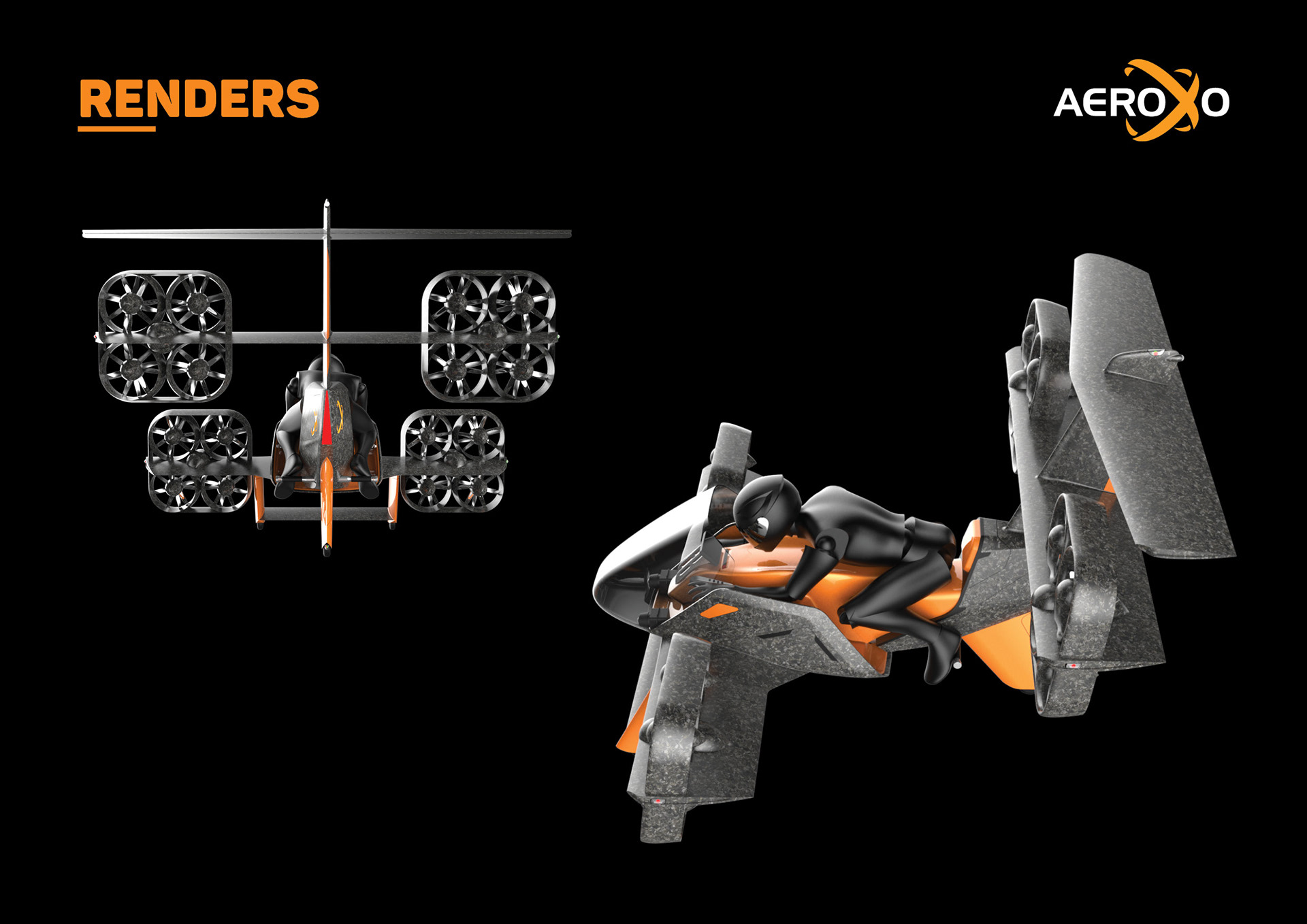 AEROXO aviabike concept — Изображение №12 — Иллюстрация, Графика, 3D на Dprofile