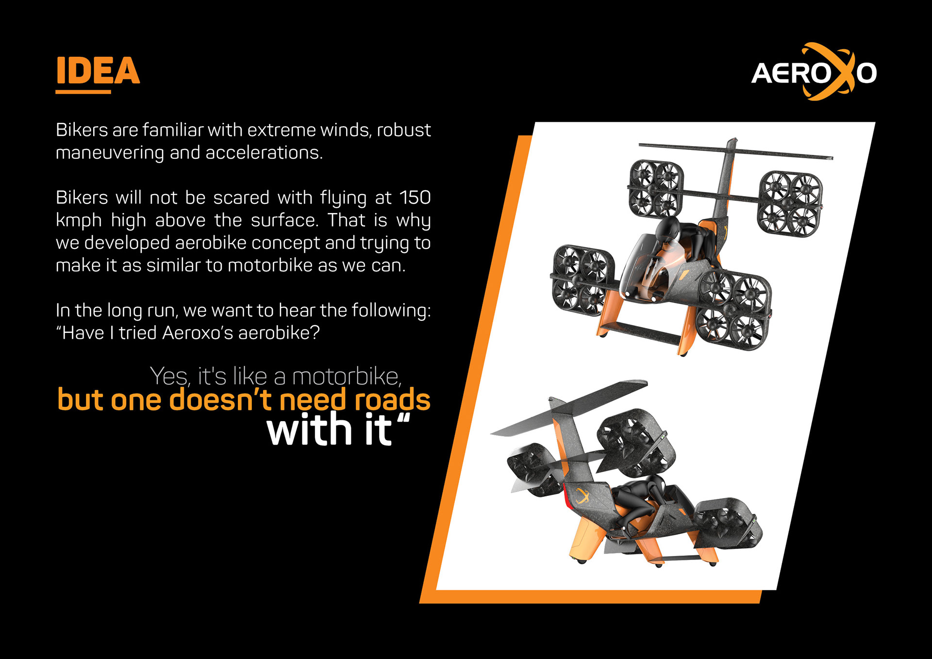 AEROXO aviabike concept — Изображение №5 — Иллюстрация, Графика, 3D на Dprofile