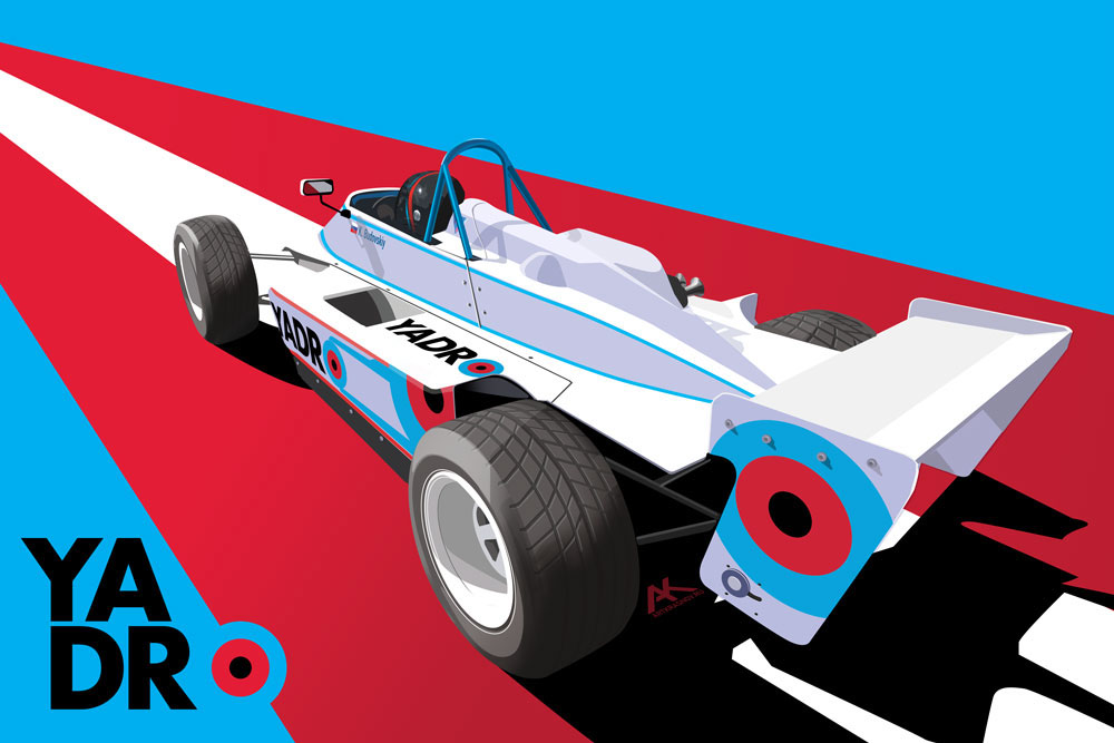 YADRO GP Team Art — Изображение №2 — Иллюстрация, Графика на Dprofile
