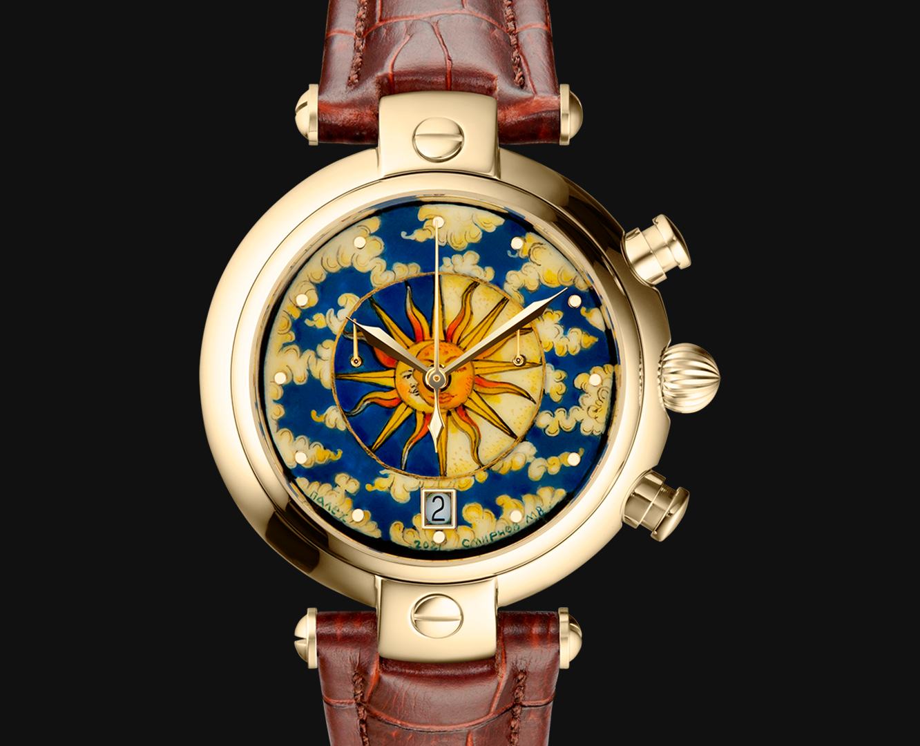 Palekh Watch — Брендинг, Иллюстрация на Dprofile