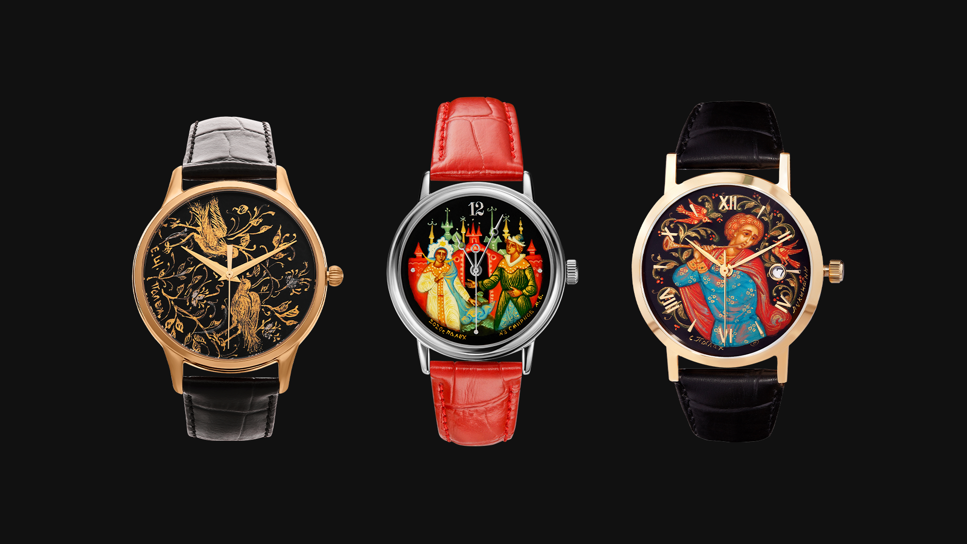 Palekh Watch — Изображение №2 — Брендинг, Иллюстрация на Dprofile