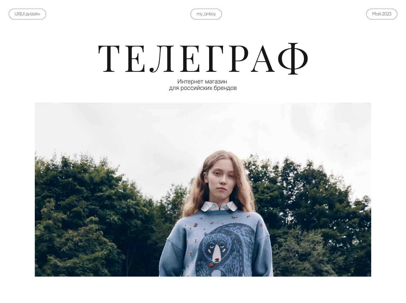 Дизайн интернет магазина для российских брендов — Изображение №1 — Интерфейсы на Dprofile