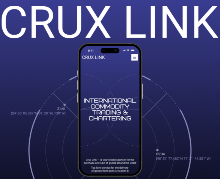 CRUX LINK | Landing Page | Redesign — Интерфейсы на Dprofile