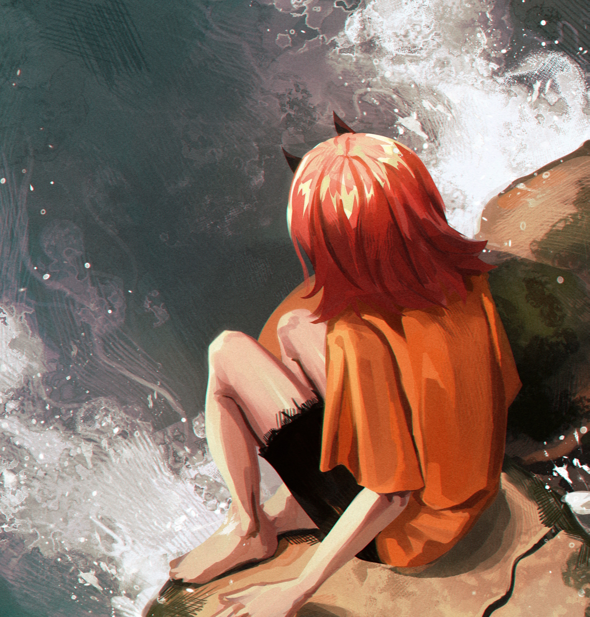 речка — Изображение №1 — Иллюстрация на Dprofile