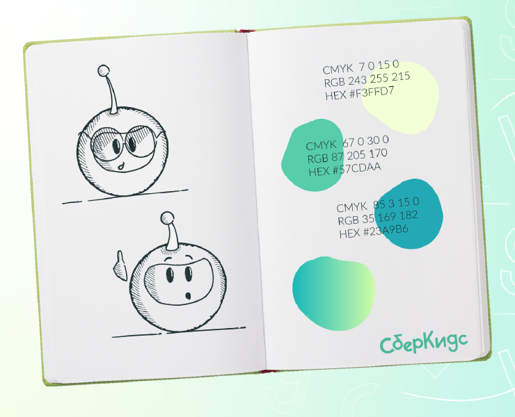 СберКидс (mascot) — Интерфейсы, Иллюстрация, Графика на Dprofile