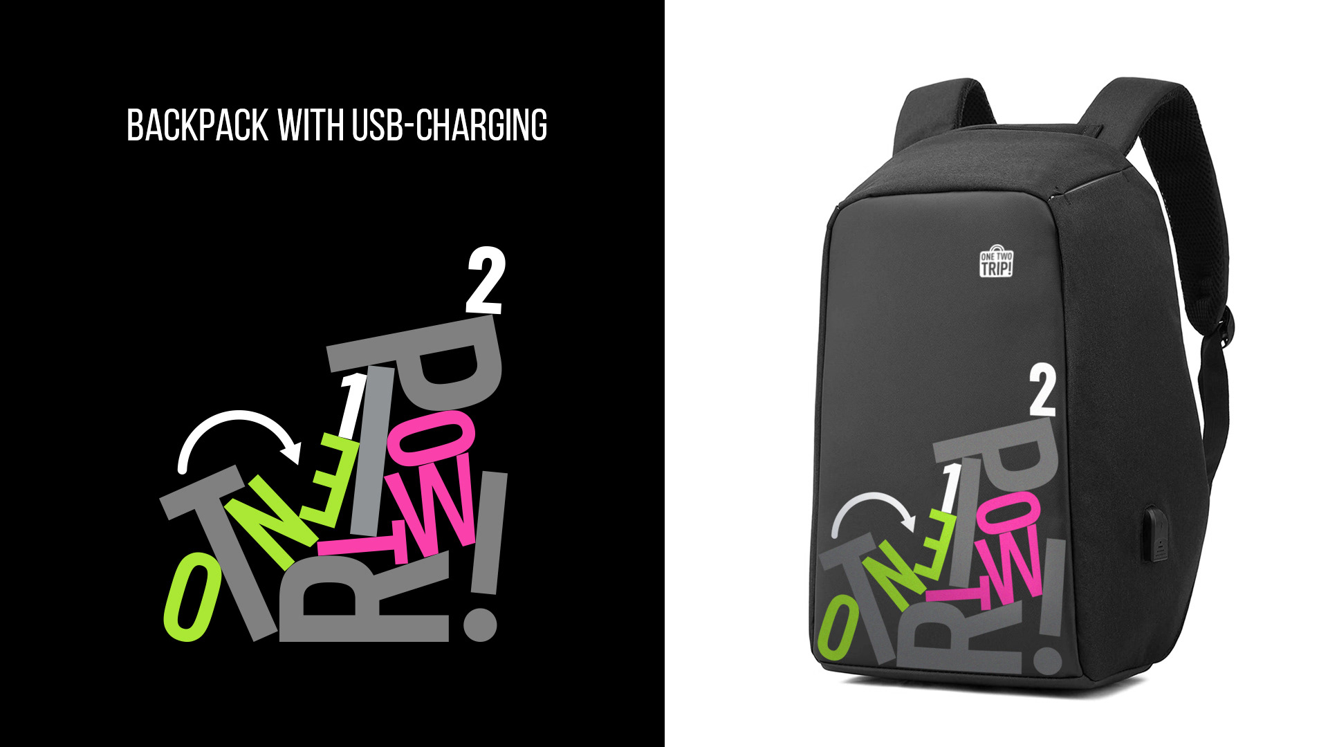 Merch design concept for One Two Trip — Изображение №9 — Брендинг, Графика на Dprofile