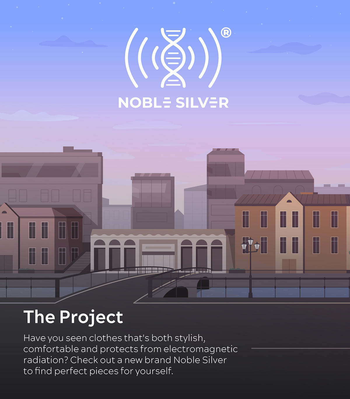 Анимационный ролик для бренда одежды Noble Silver — Изображение №1 — Иллюстрация, Анимация на Dprofile