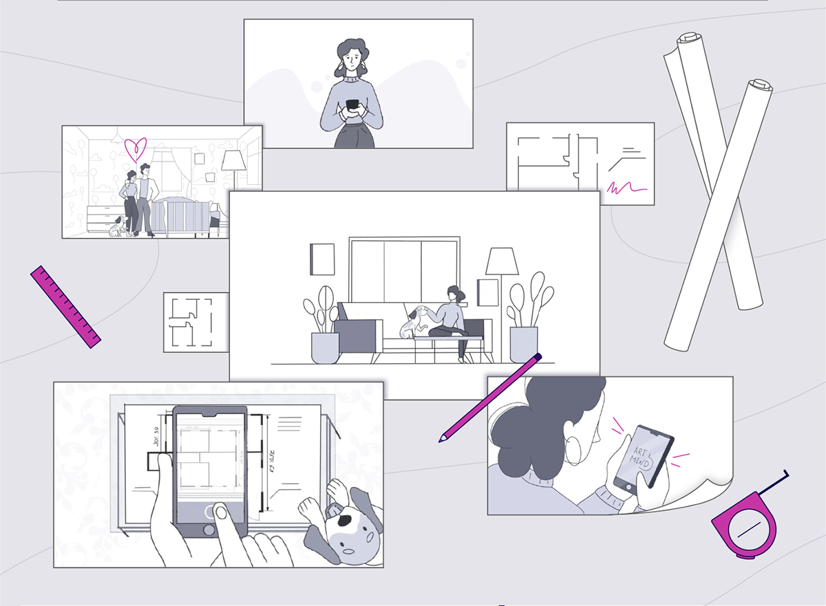Презентация приложения Art Mind — Изображение №2 — Иллюстрация, Анимация на Dprofile