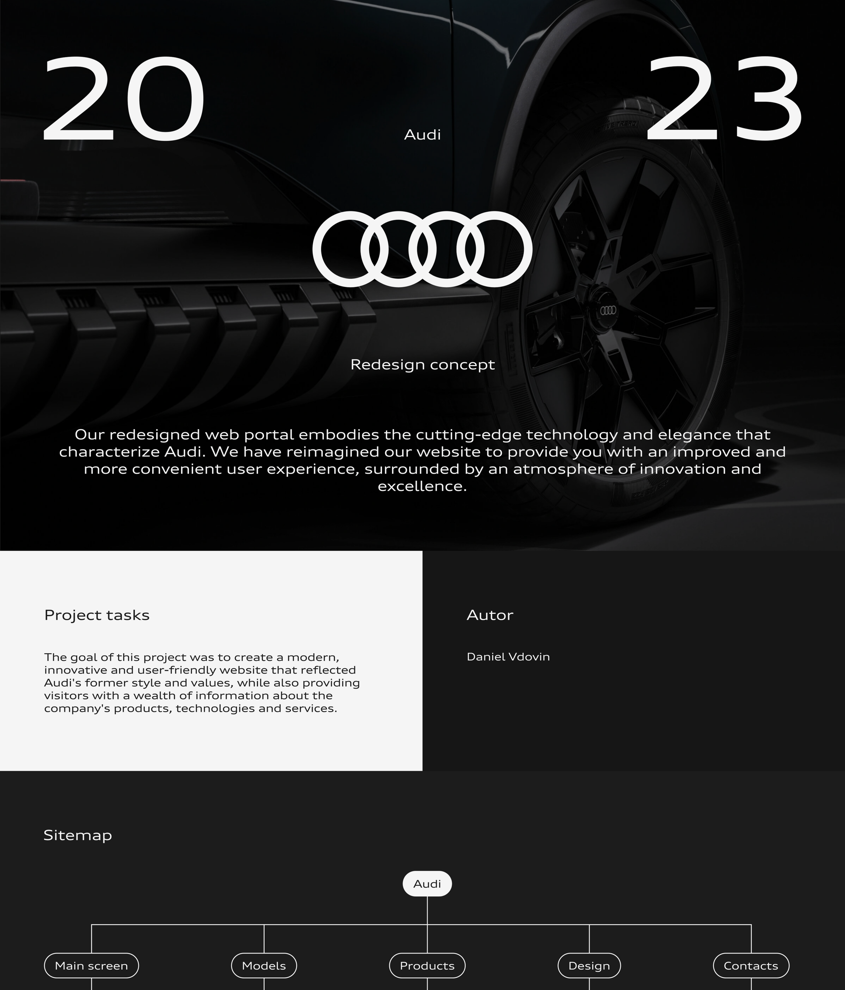 Audi / Concept — Изображение №1 — Интерфейсы, Брендинг на Dprofile