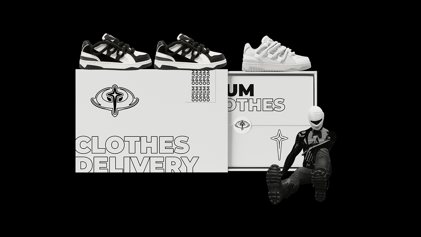 Opium clothing store — Изображение №6 — Брендинг, 3D на Dprofile